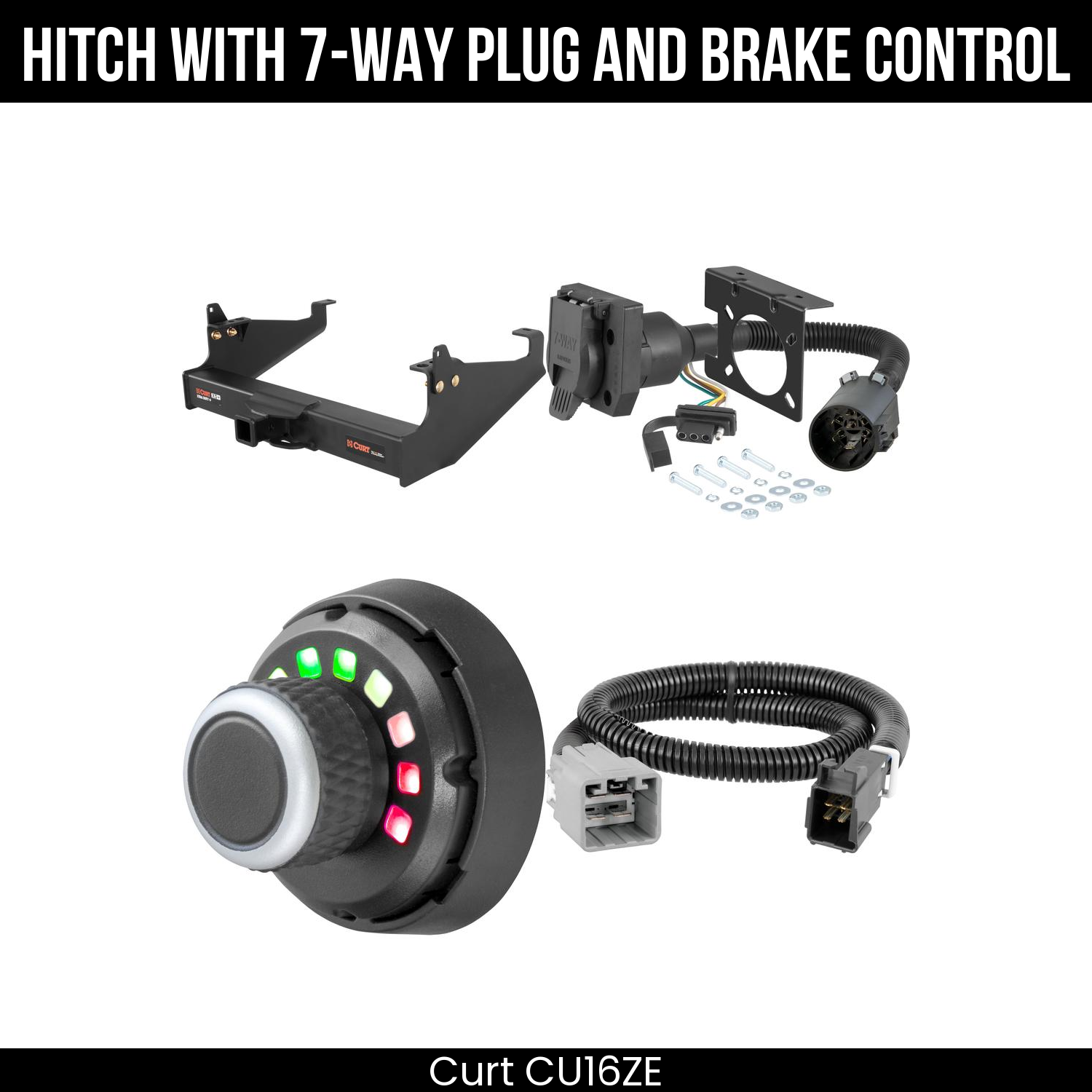 Trailer Hitch , 7-Way , Spectrum Brake Control