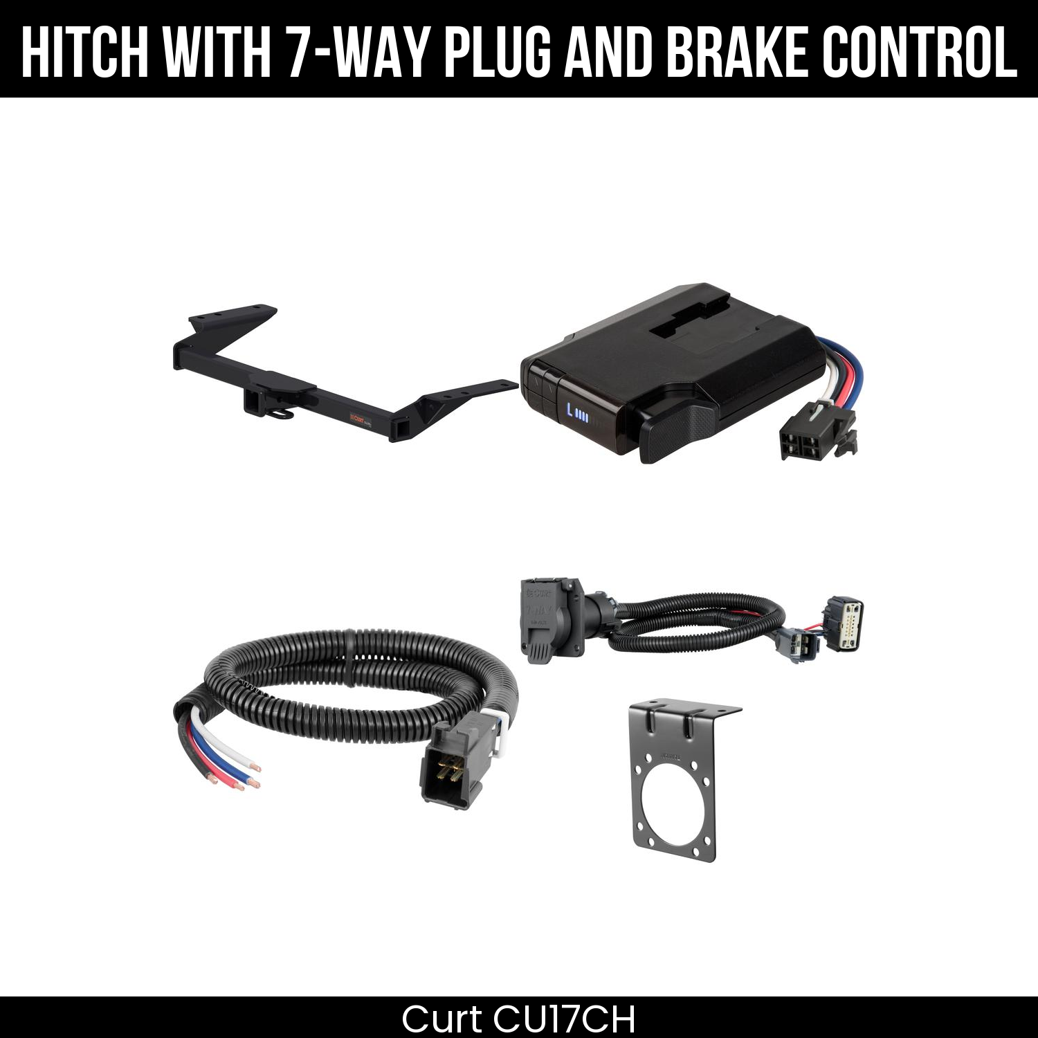 Trailer Hitch , 7-Way , Venturer Brake Control