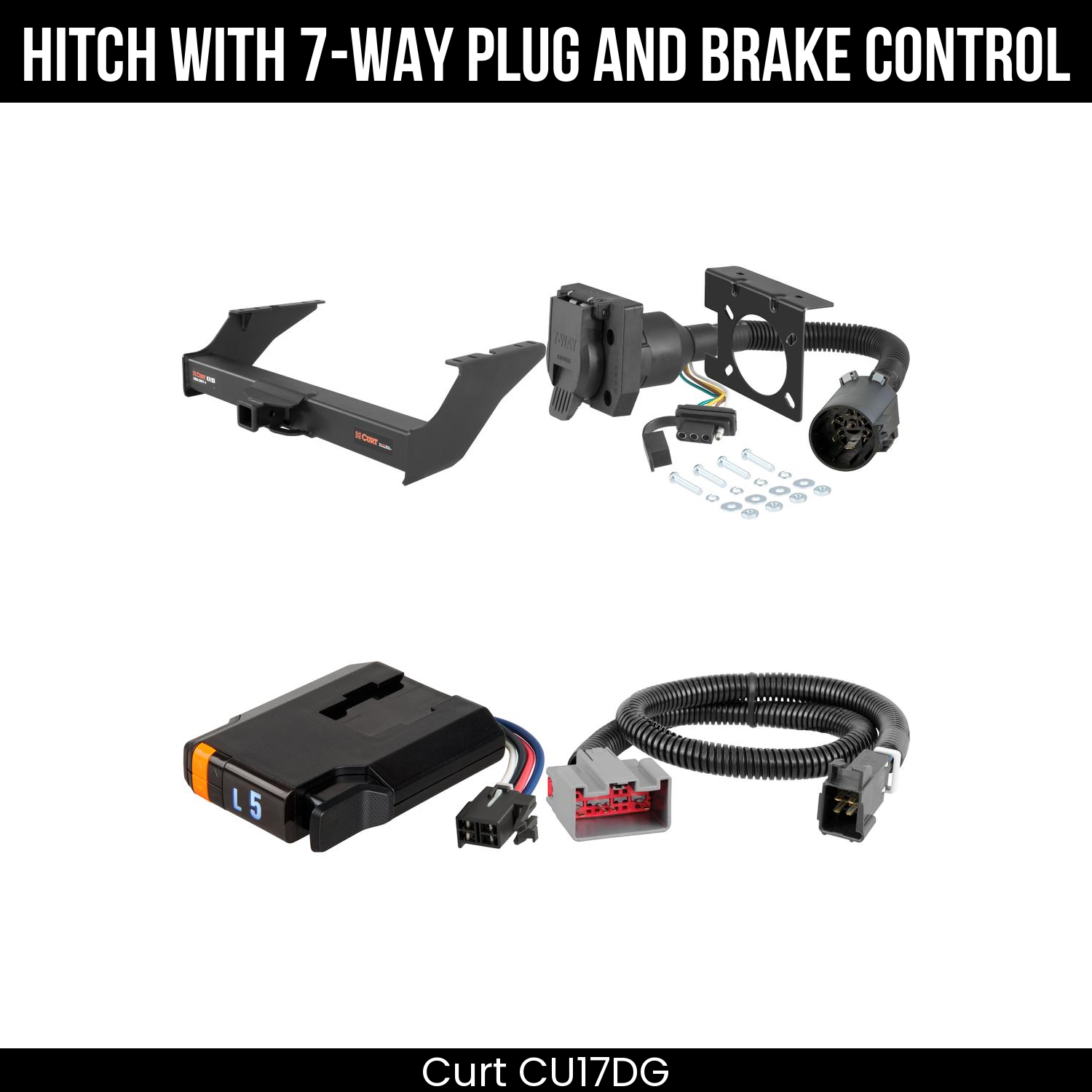 Trailer Hitch , 7-Way , Discovery Next Brake Control