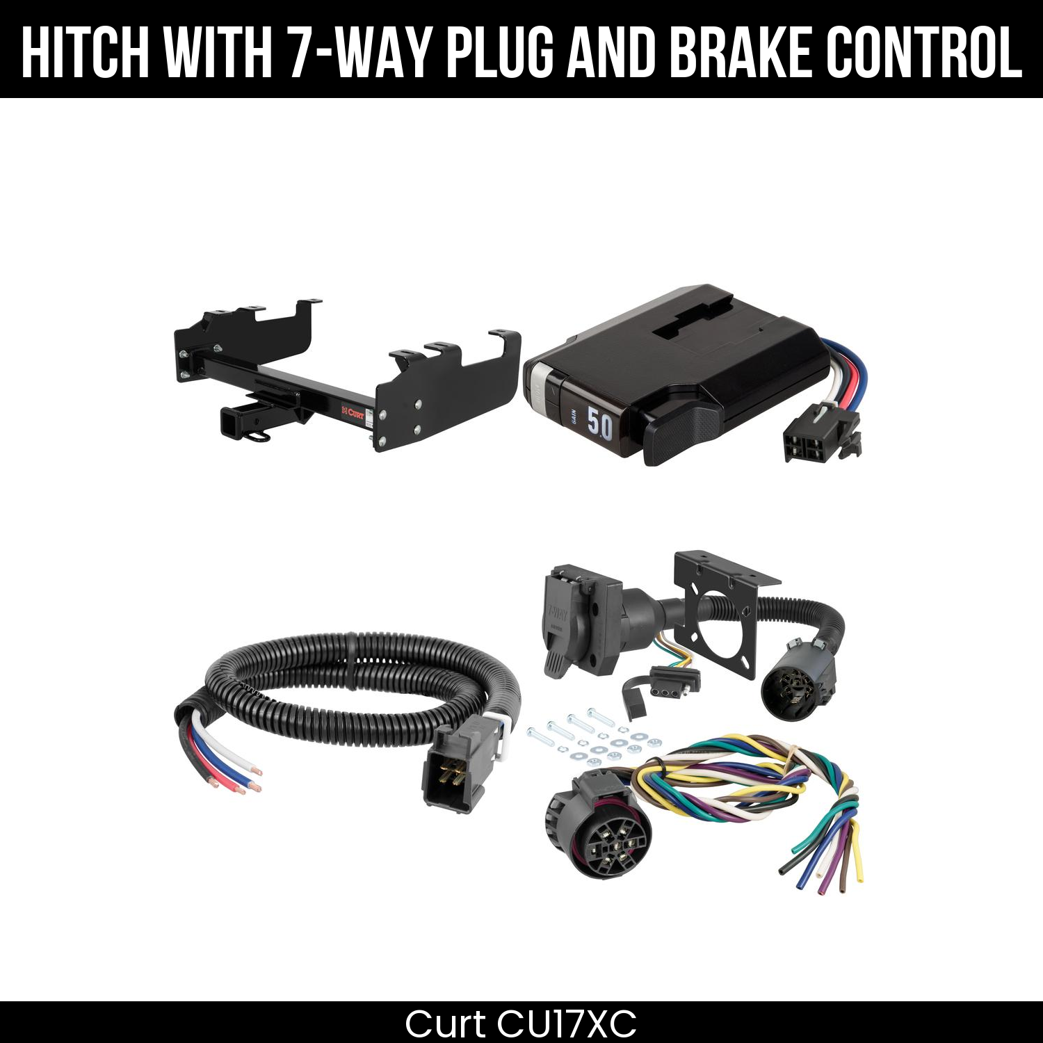 Trailer Hitch , 7-Way , TriFlex NEXT Brake Control