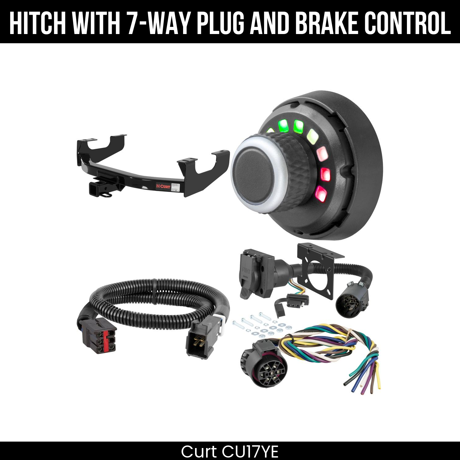 Trailer Hitch , 7-Way , Spectrum Brake Control