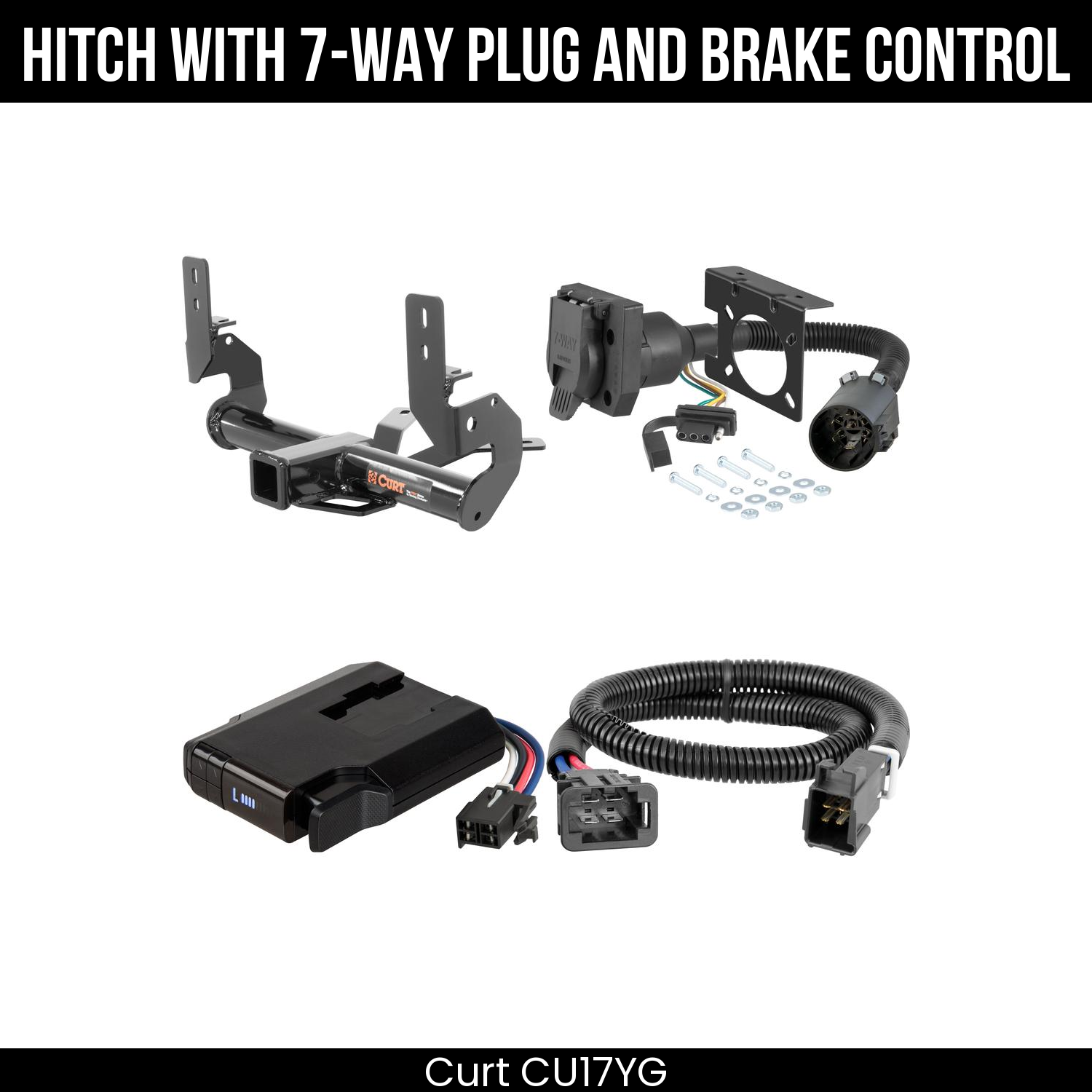 Trailer Hitch , 7-Way , Venturer Brake Control