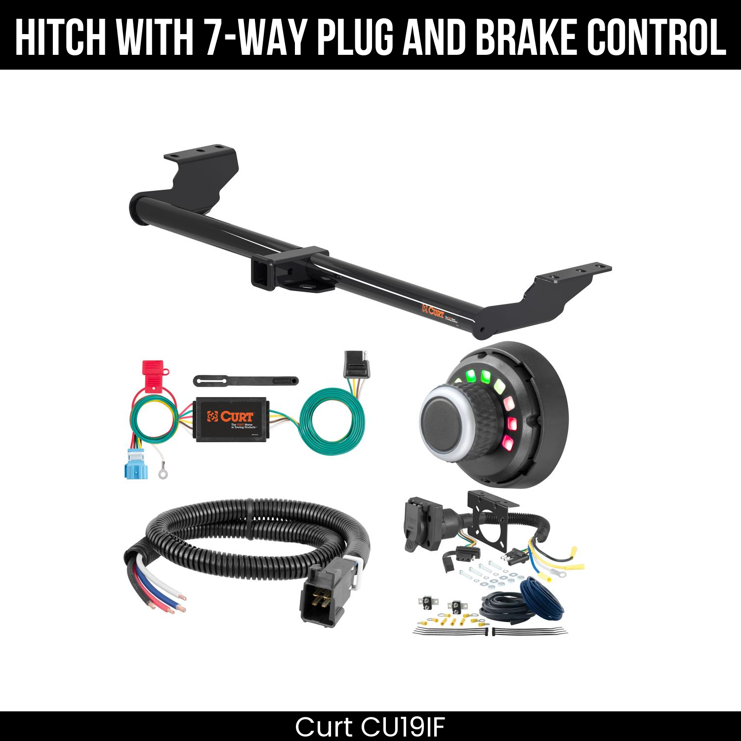 Trailer Hitch , 7-Way , Spectrum Brake Control