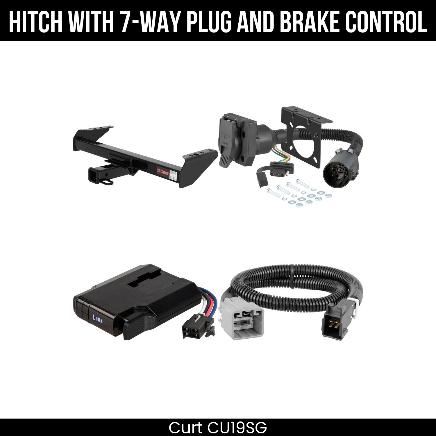 Trailer Hitch , 7-Way , Venturer Brake Control