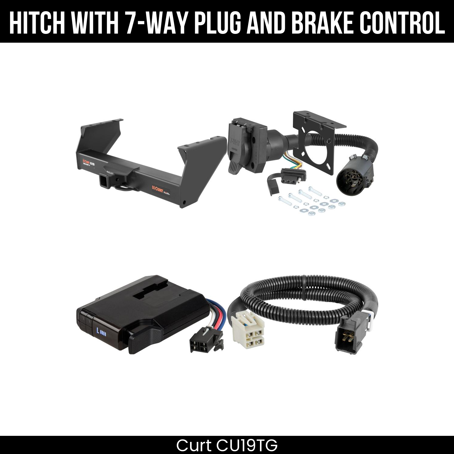 Trailer Hitch , 7-Way , Venturer Brake Control