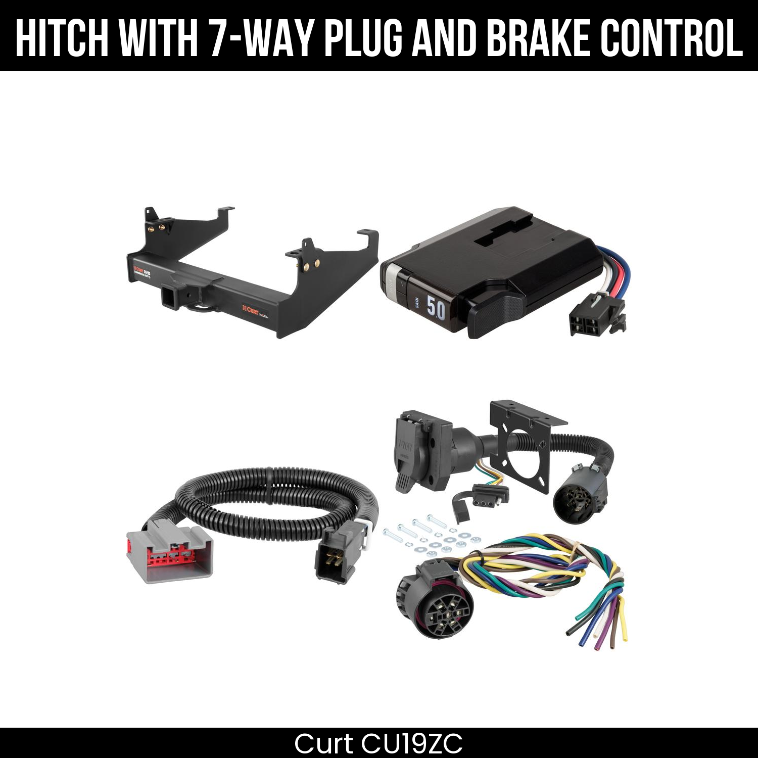 Trailer Hitch , 7-Way , TriFlex NEXT Brake Control