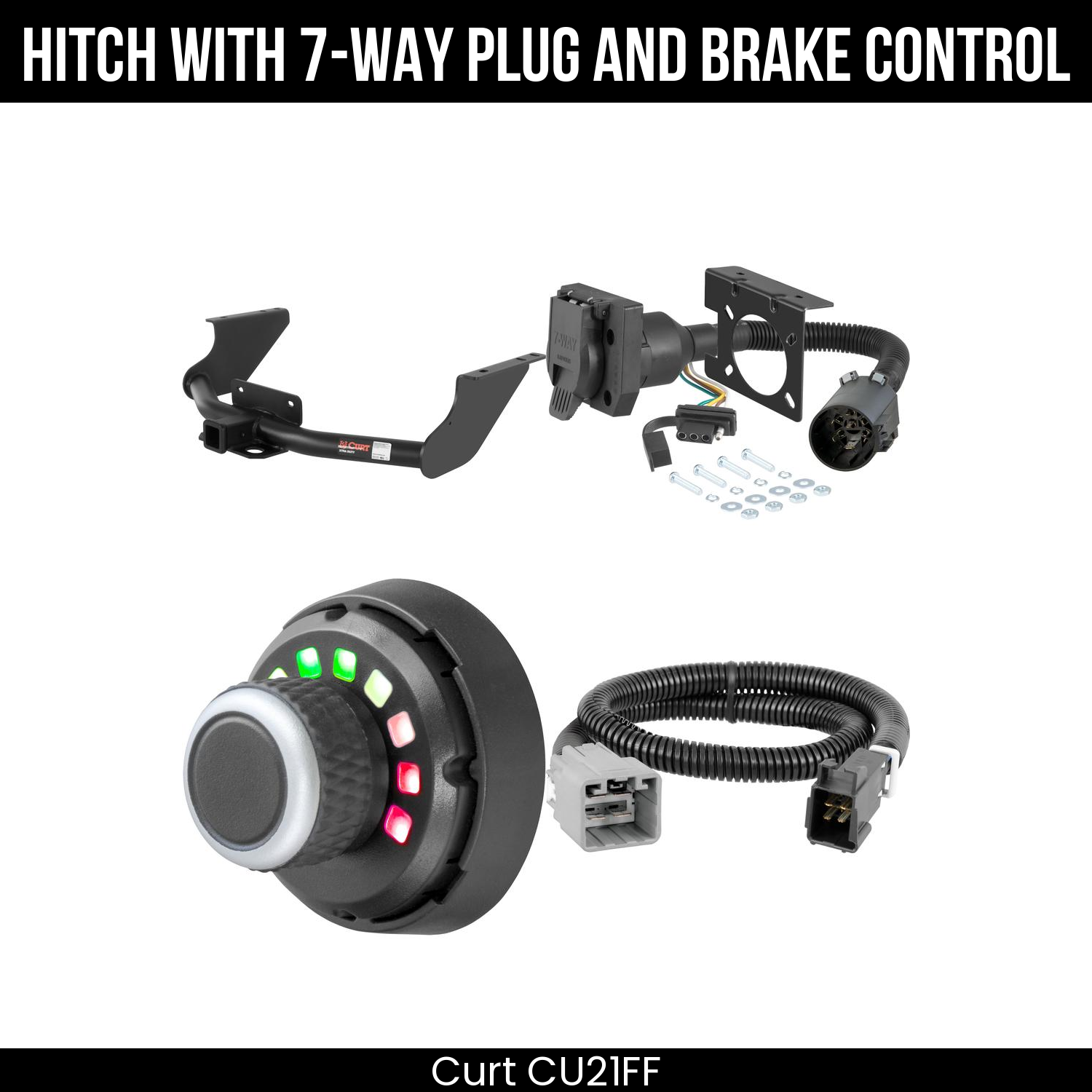 Trailer Hitch , 7-Way , Spectrum Brake Control