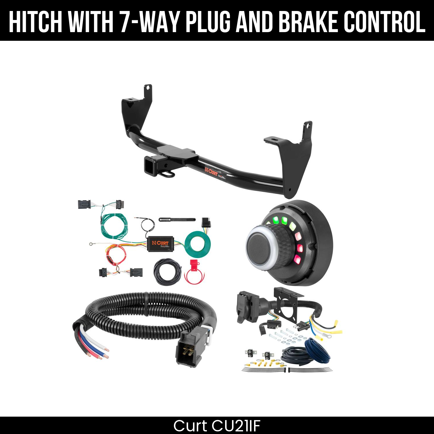 Trailer Hitch , 7-Way , Spectrum Brake Control