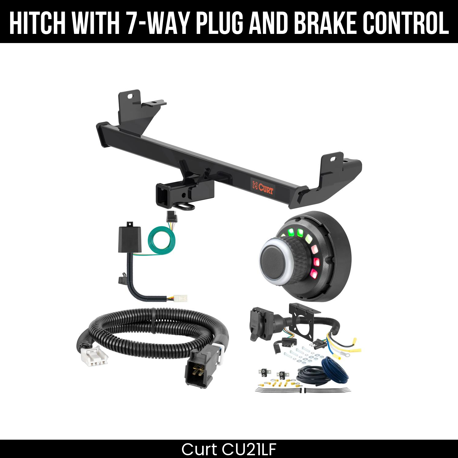 Trailer Hitch , 7-Way , Spectrum Brake Control