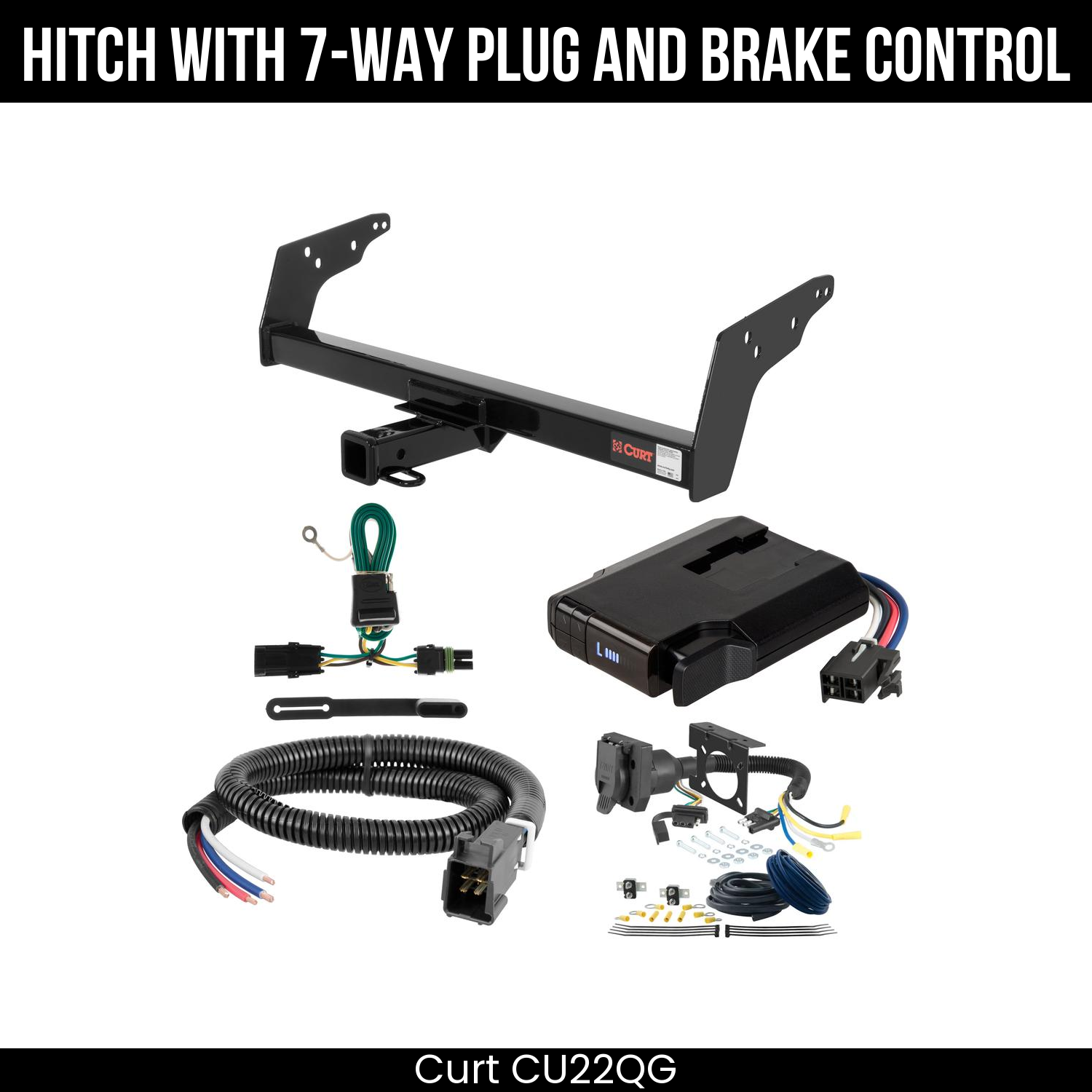 Trailer Hitch , 7-Way , Venturer Brake Control