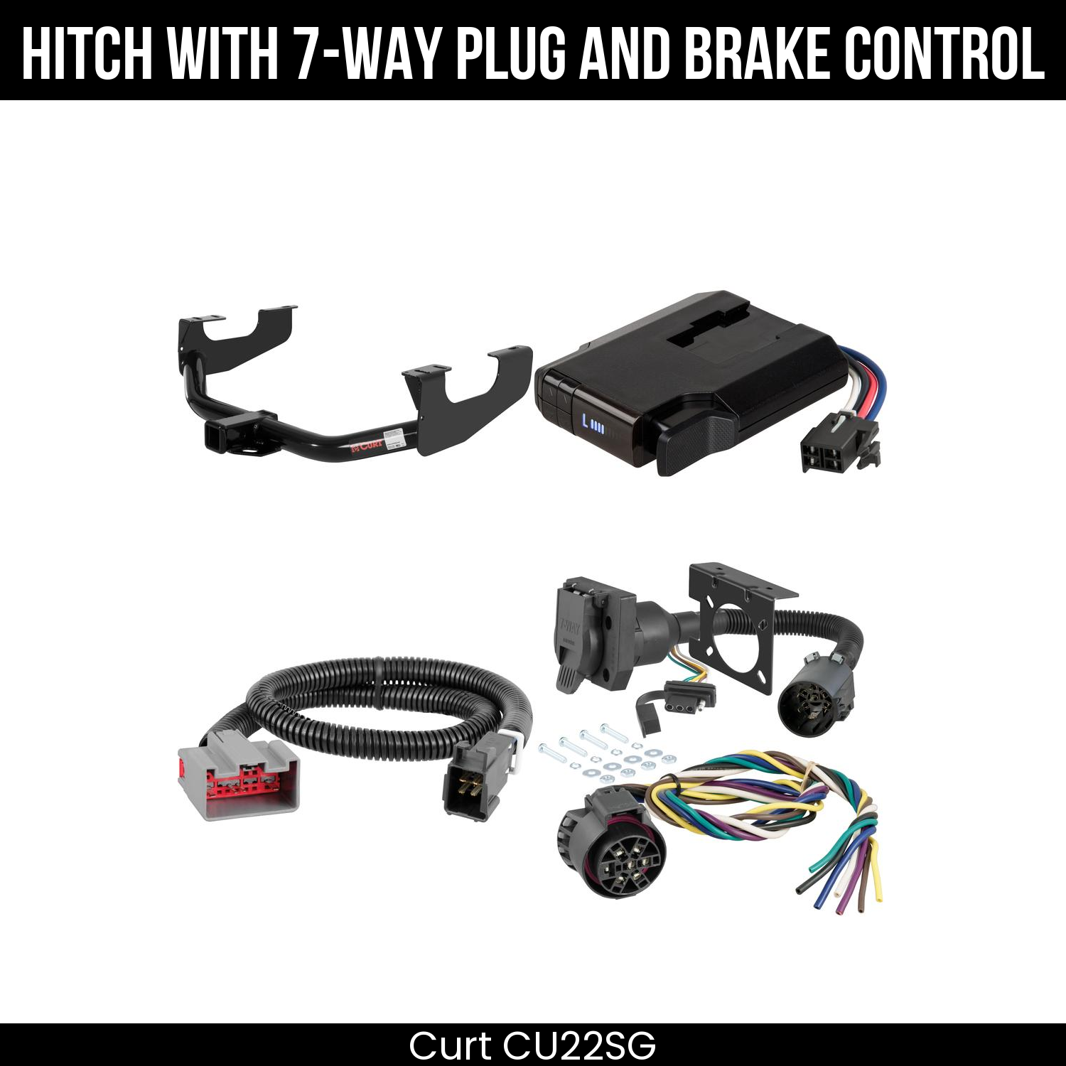 Trailer Hitch , 7-Way , Venturer Brake Control