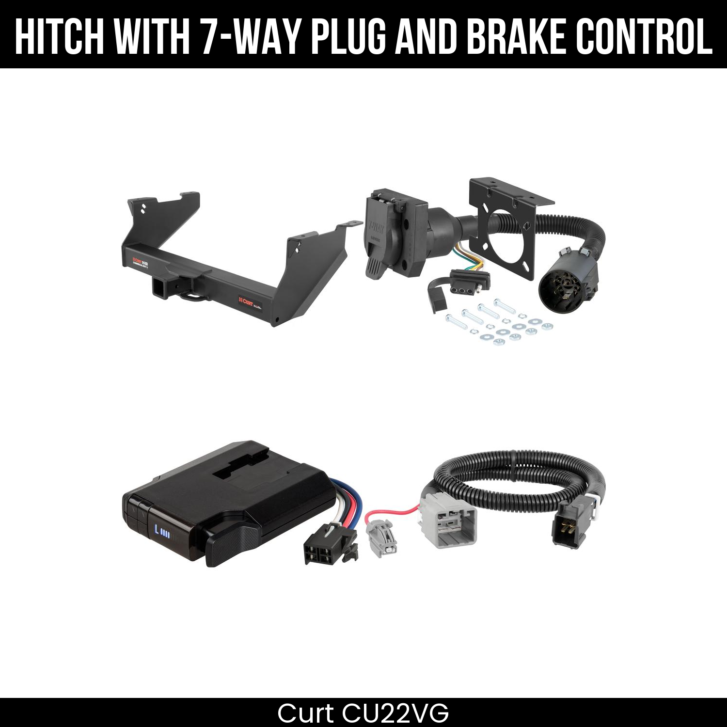 Trailer Hitch , 7-Way , Venturer Brake Control