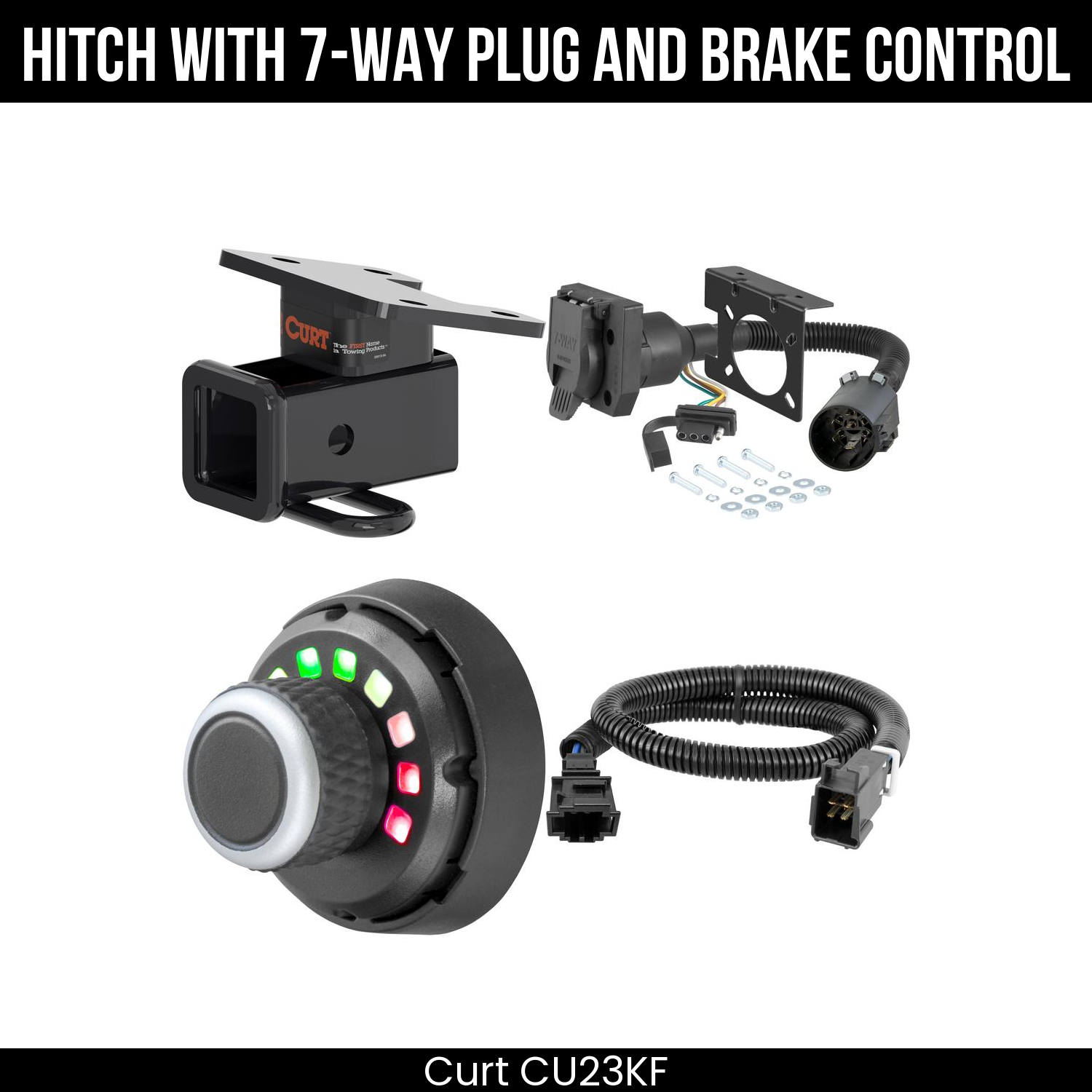 Trailer Hitch , 7-Way , Spectrum Brake Control