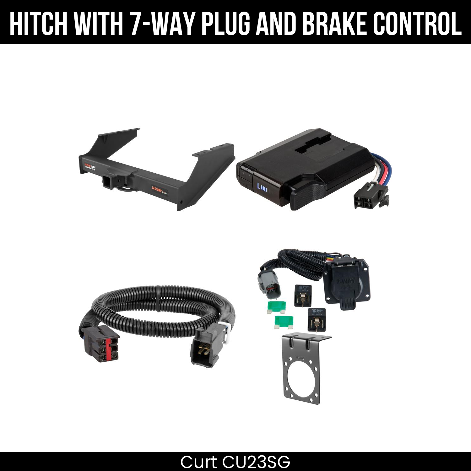 Trailer Hitch , 7-Way , Venturer Brake Control