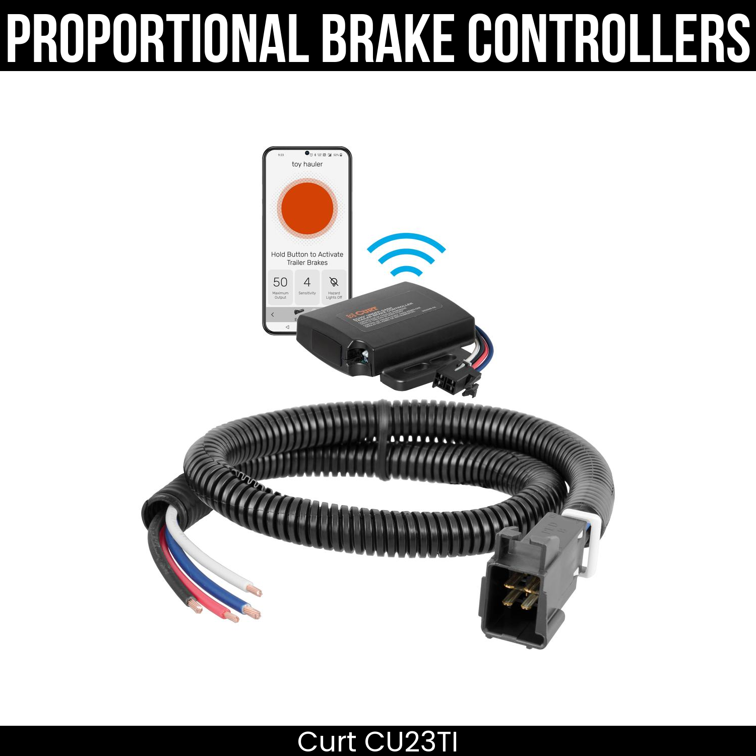 Echo Under-Dash Brake Control , Plug Adapter