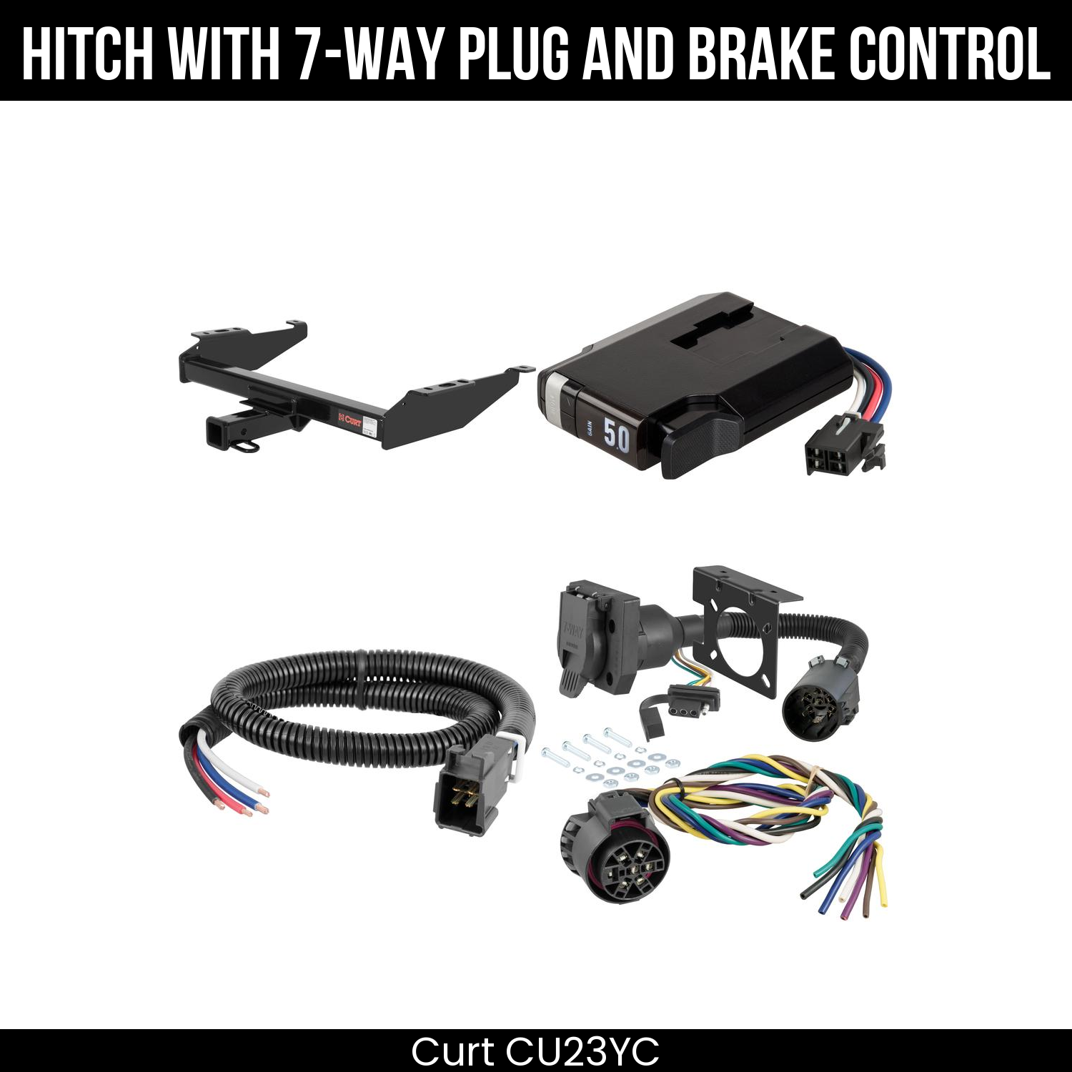 Trailer Hitch , 7-Way , TriFlex NEXT Brake Control