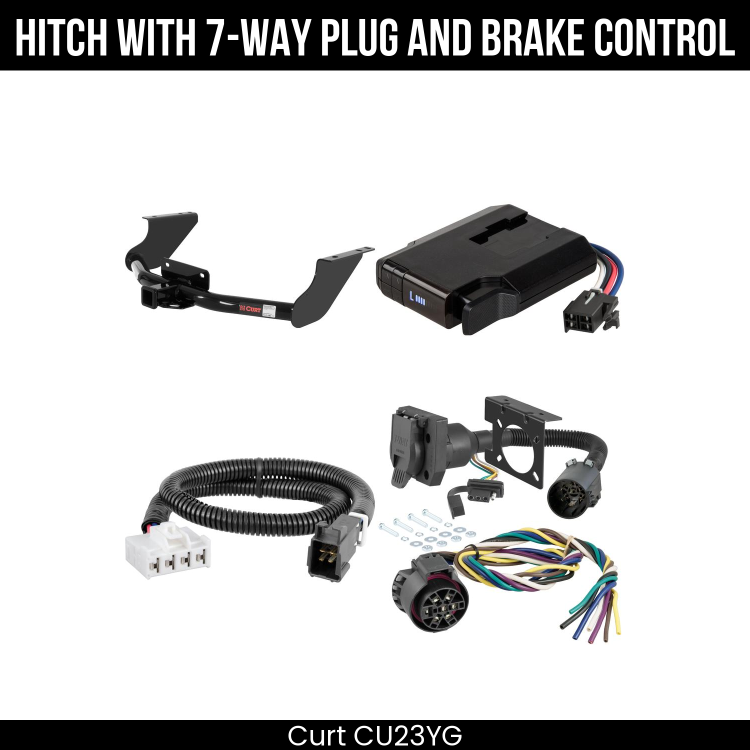 Trailer Hitch , 7-Way , Venturer Brake Control