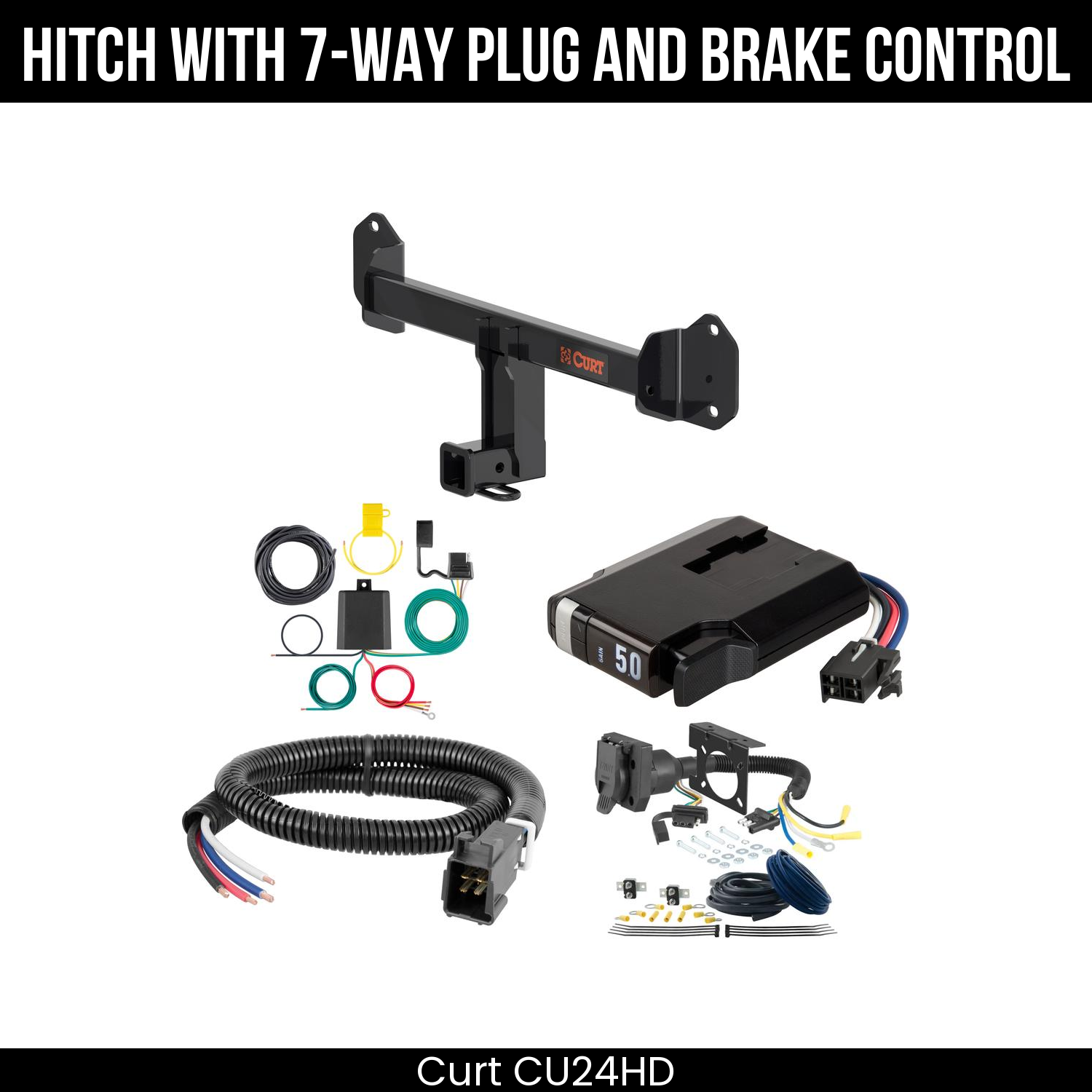 Trailer Hitch , 7-Way , TriFlex NEXT Brake Control