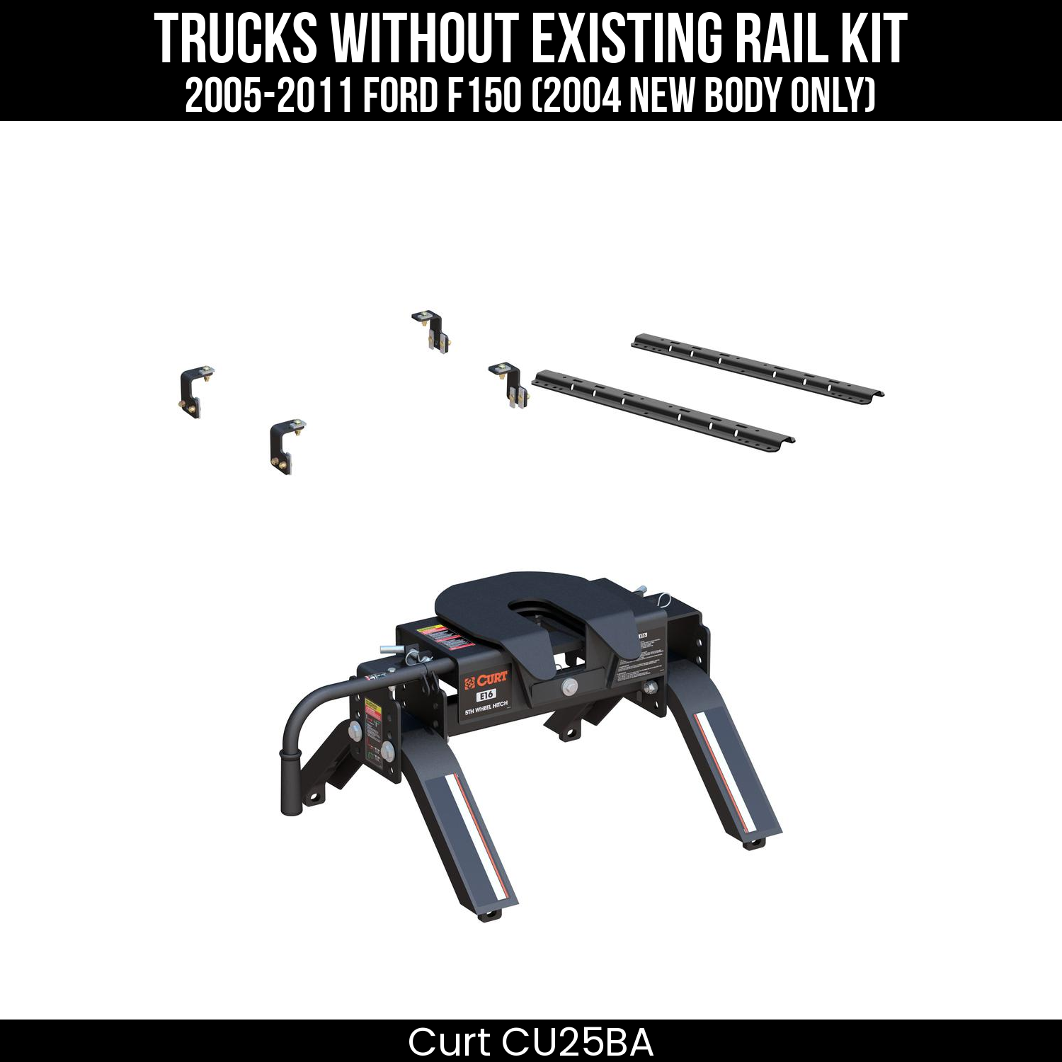 Semi-Custom 5th Wheel Brackets,Universal 5th Wheel Base Rails,Replacement Base Legs,E16 5th Wheel Hitch Head