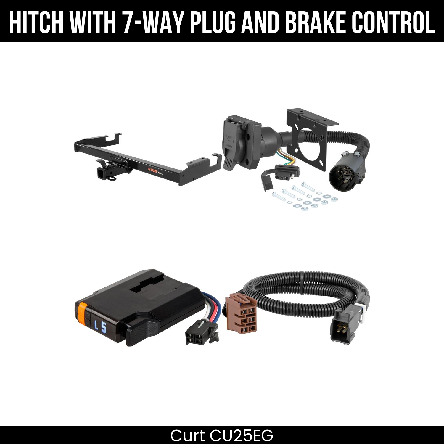 Trailer Hitch , 7-Way , Discovery Next Brake Control