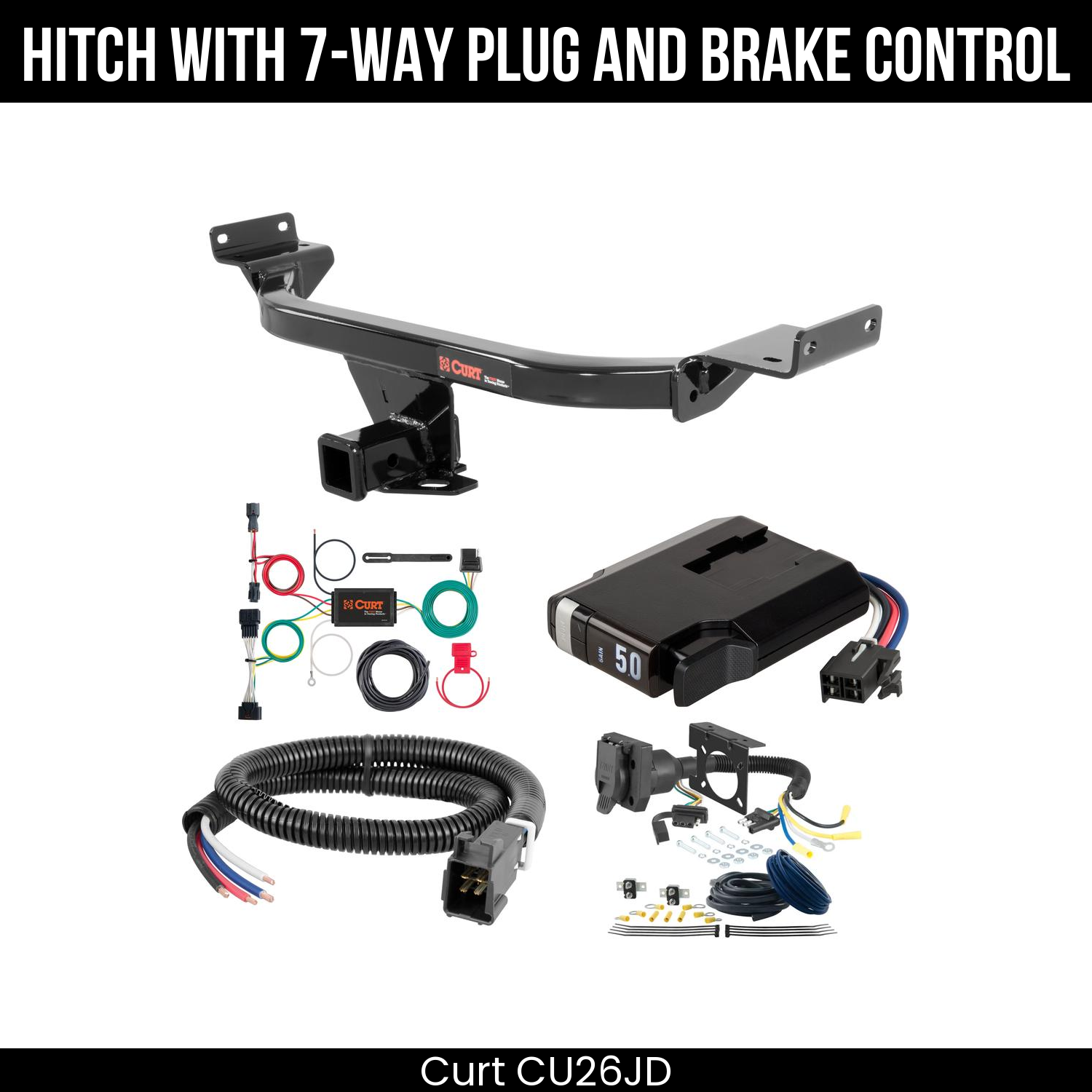 Trailer Hitch , 7-Way , TriFlex NEXT Brake Control