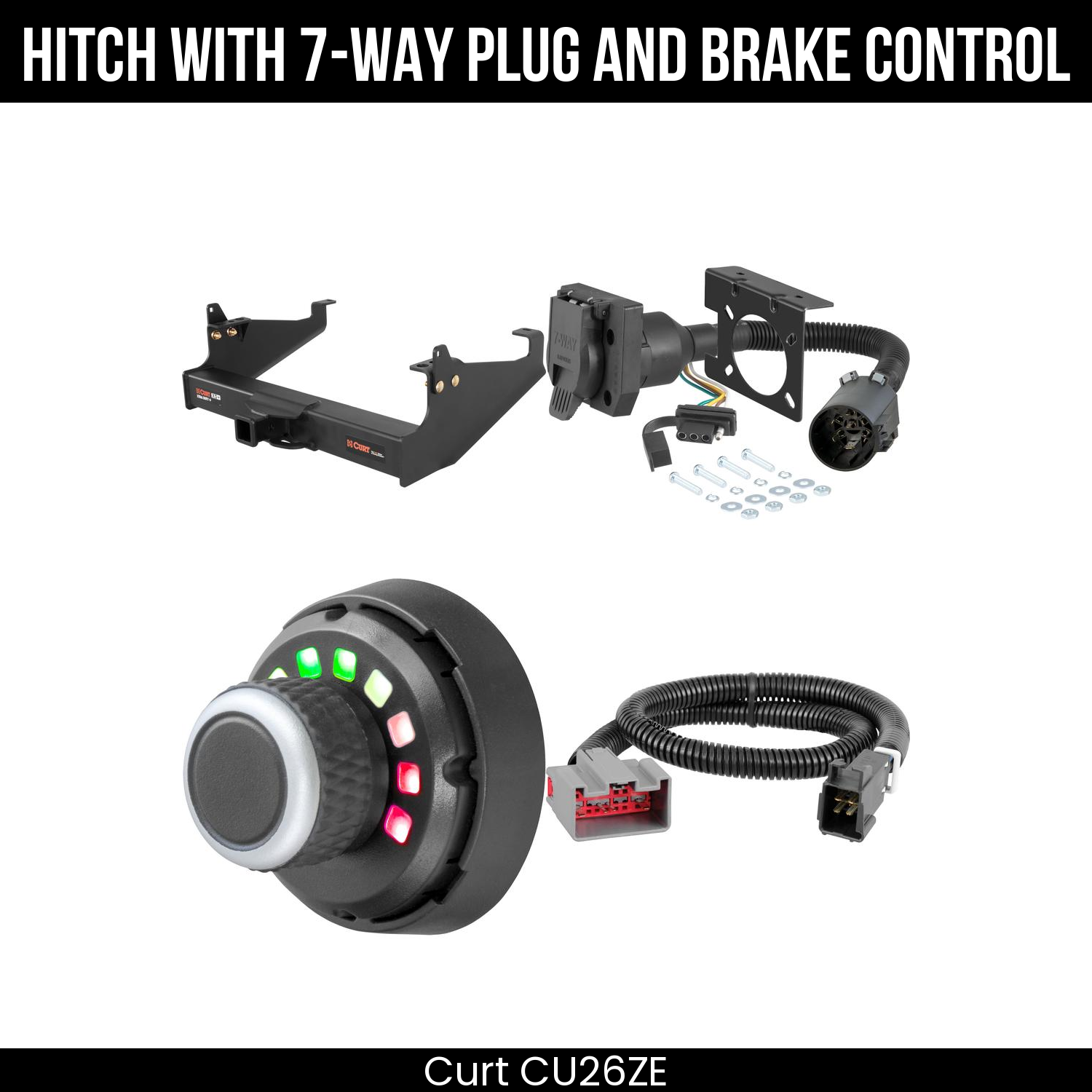 Trailer Hitch , 7-Way , Spectrum Brake Control