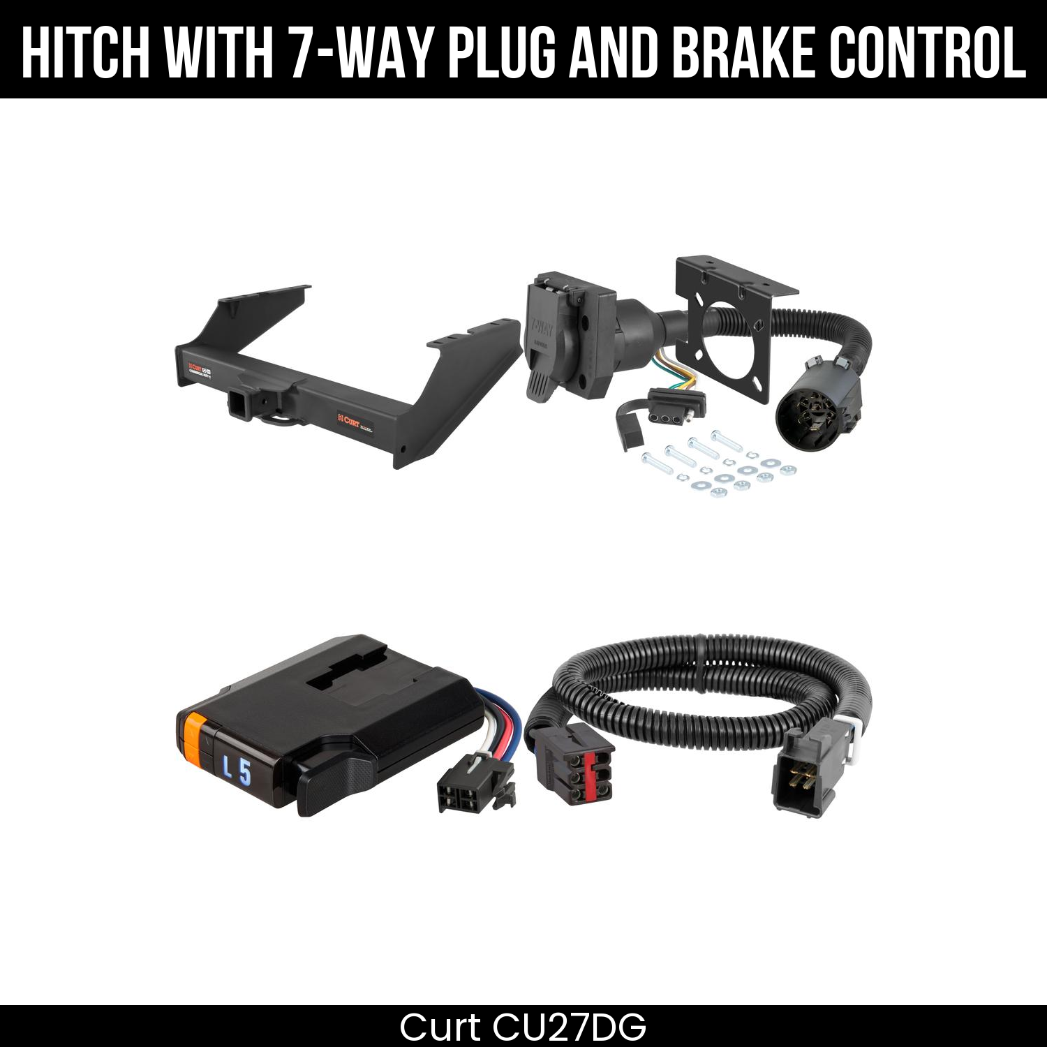 Trailer Hitch , 7-Way , Discovery Next Brake Control