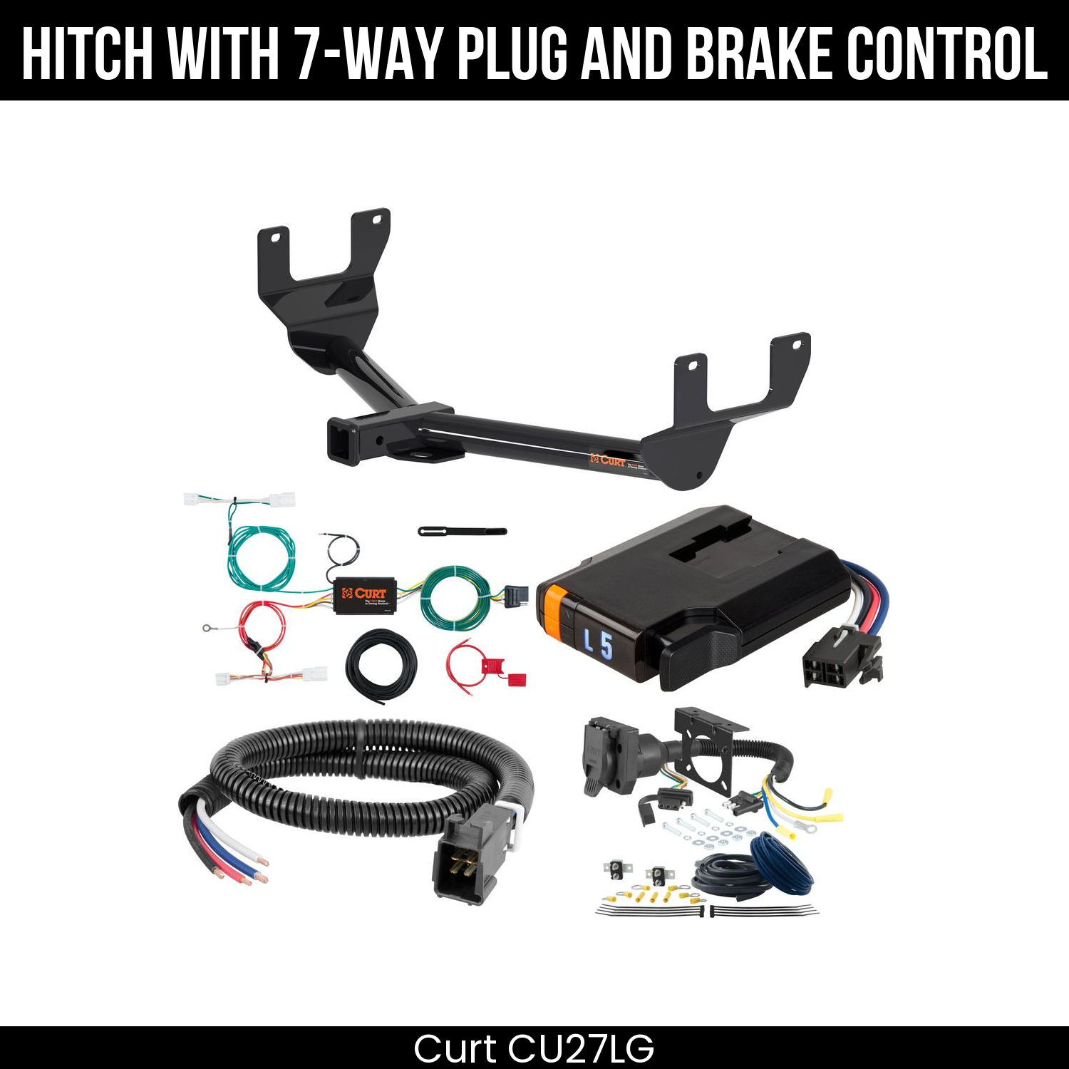 Trailer Hitch , 7-Way , Discovery Next Brake Control