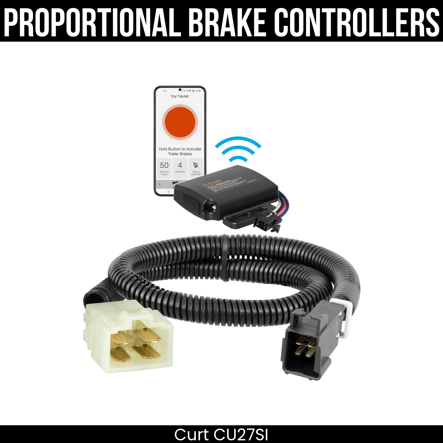 Echo Under-Dash Brake Control , Plug Adapter