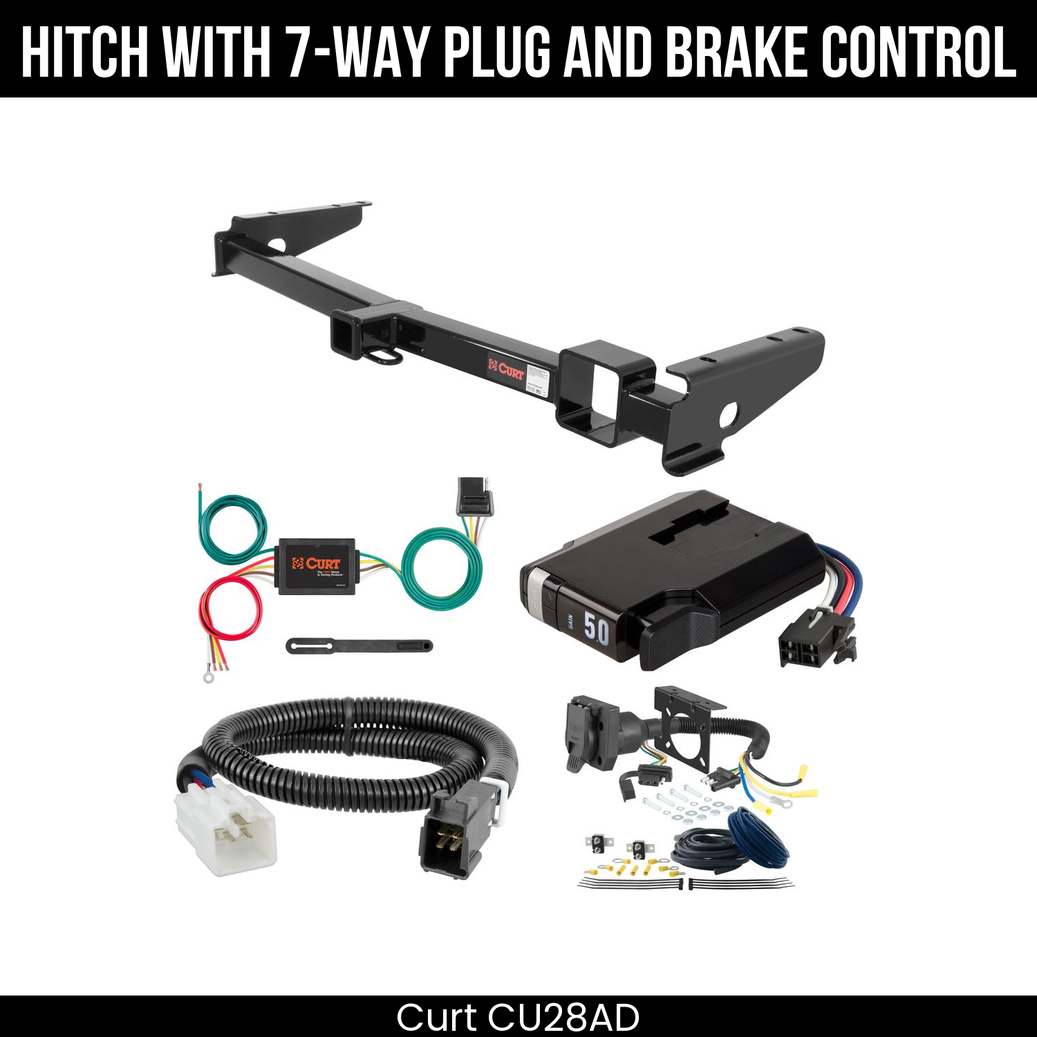 Trailer Hitch , 7-Way , TriFlex NEXT Brake Control