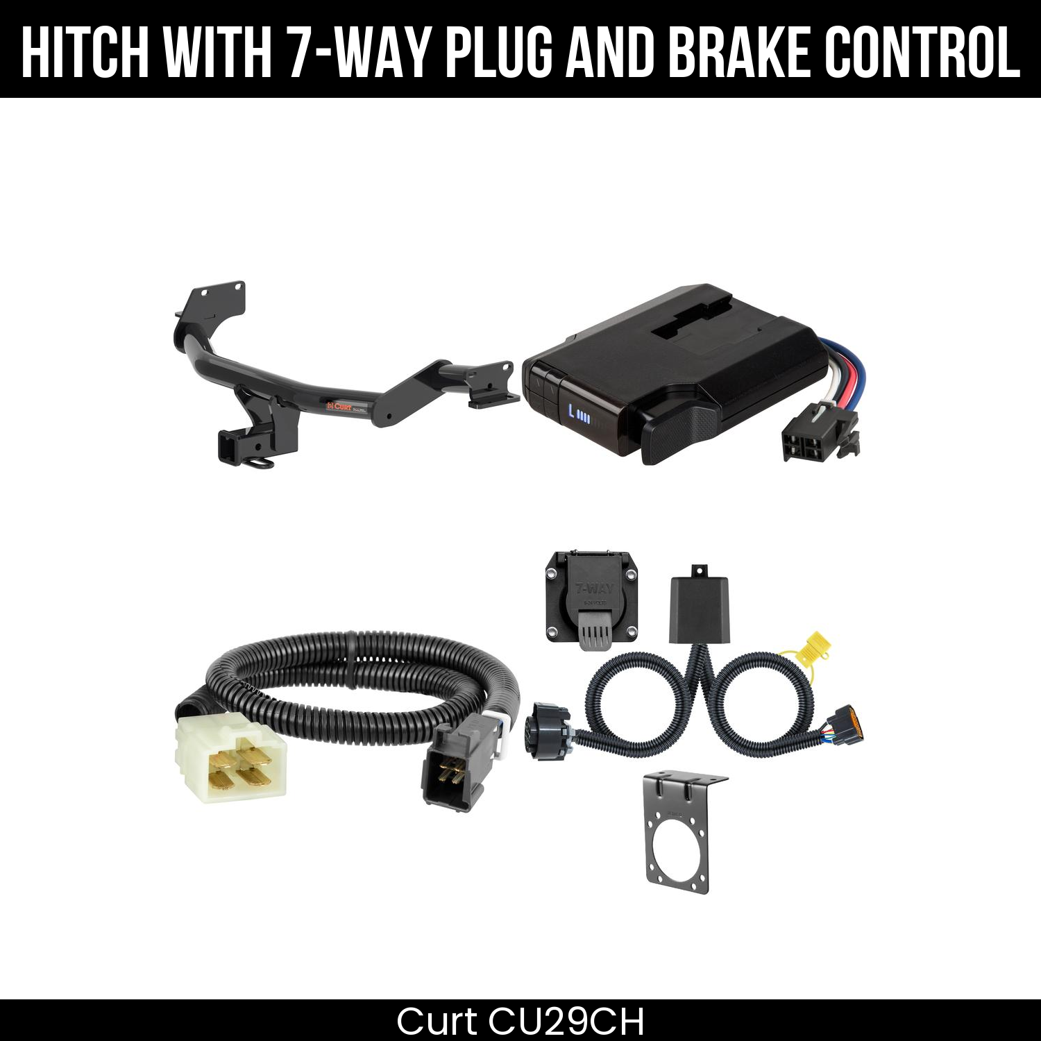 Trailer Hitch , 7-Way , Venturer Brake Control