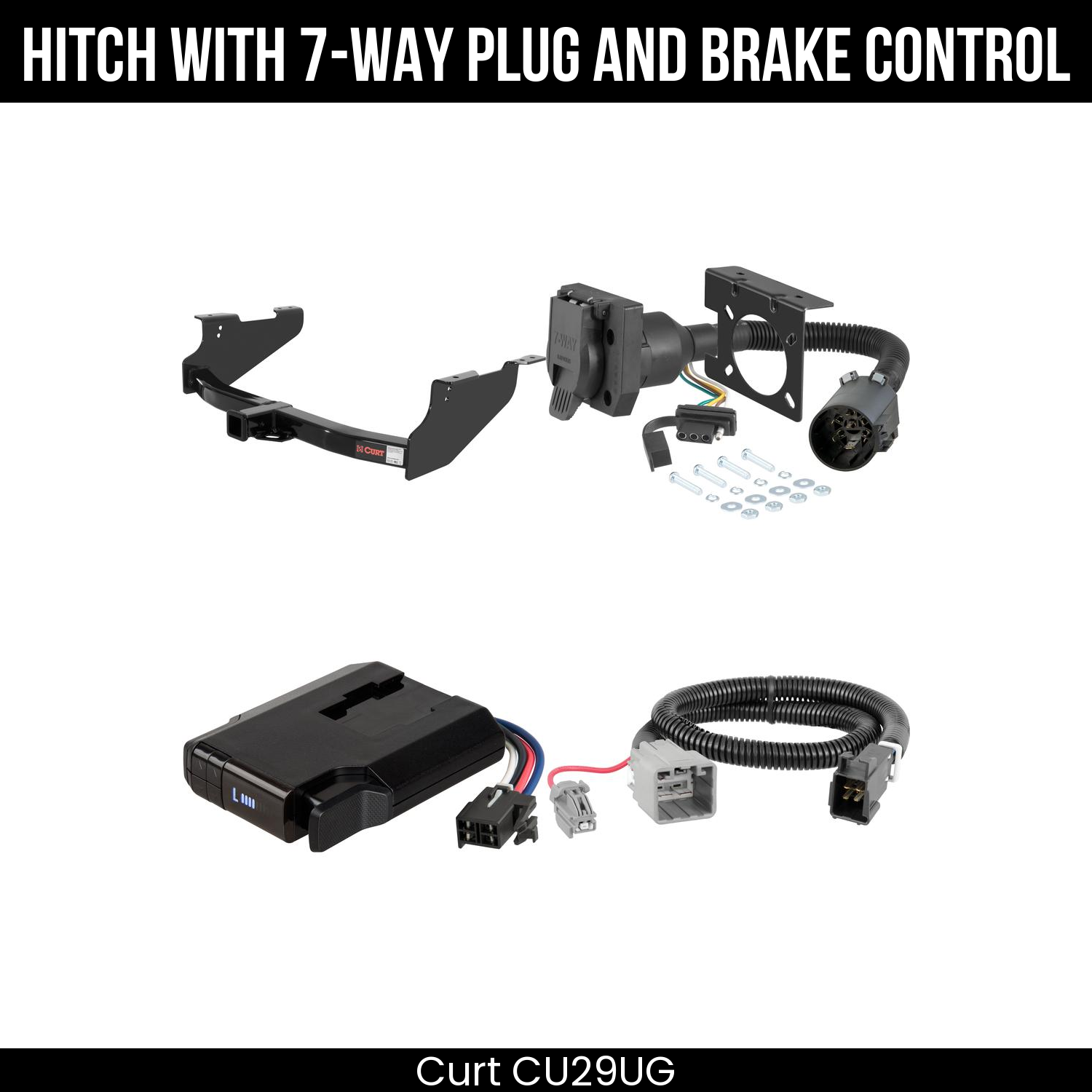 Trailer Hitch , 7-Way , Venturer Brake Control