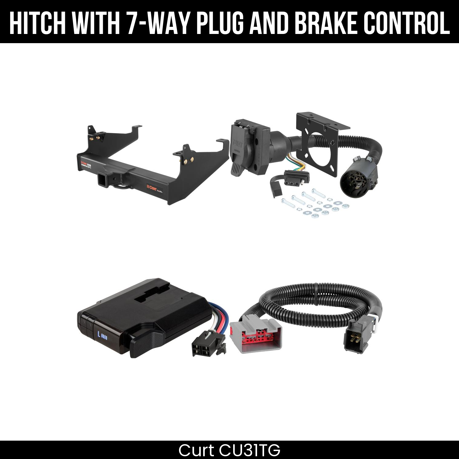 Trailer Hitch , 7-Way , Venturer Brake Control
