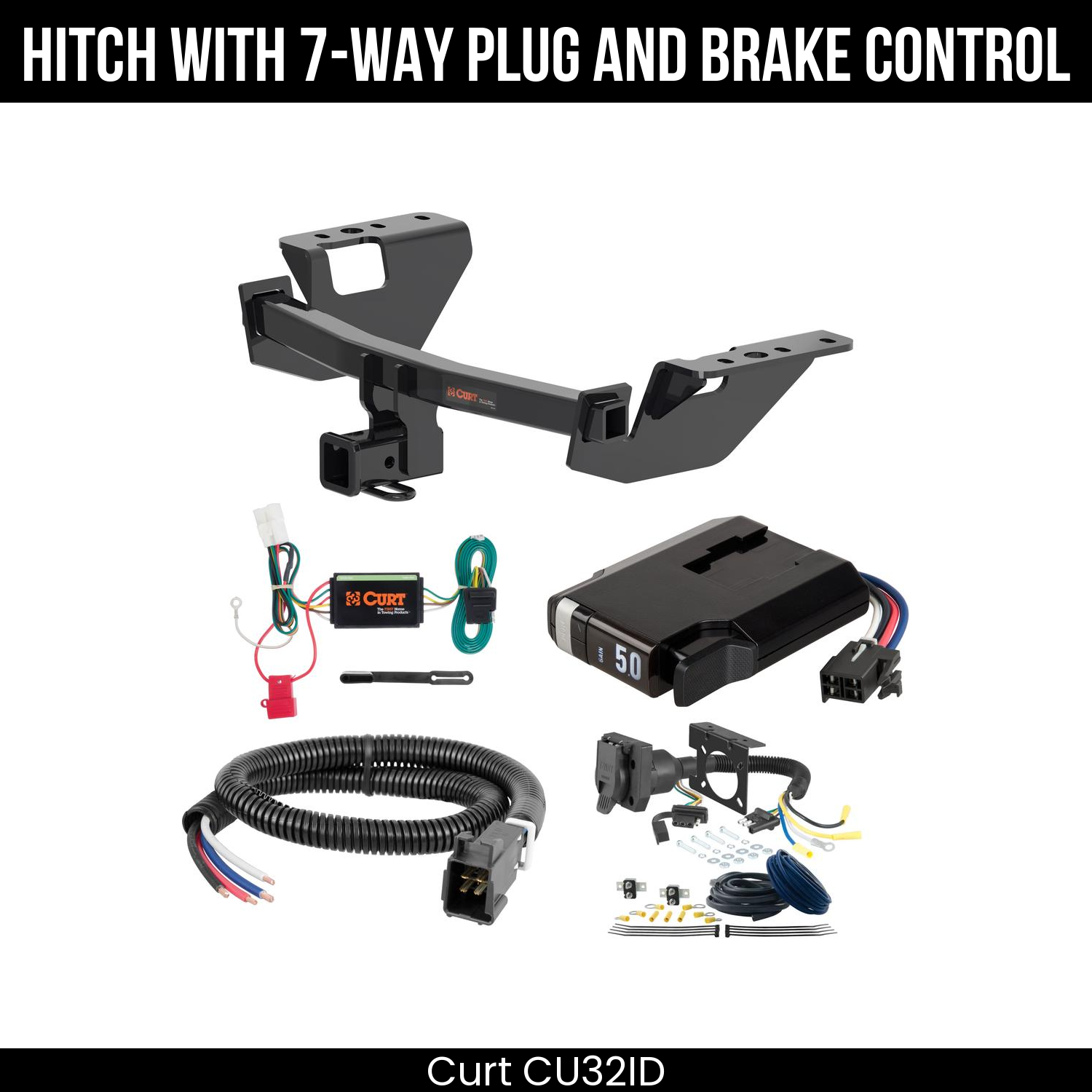Trailer Hitch , 7-Way , TriFlex NEXT Brake Control