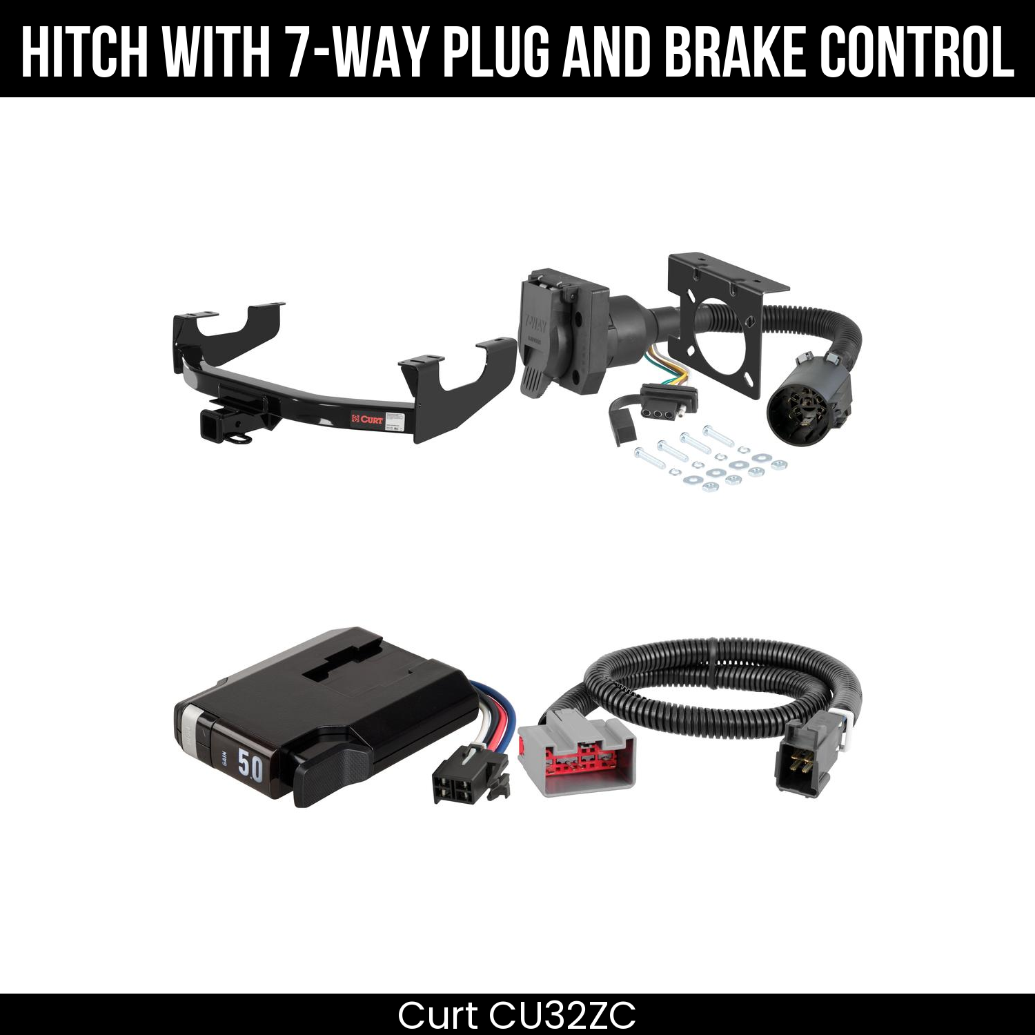 Trailer Hitch , 7-Way , TriFlex NEXT Brake Control