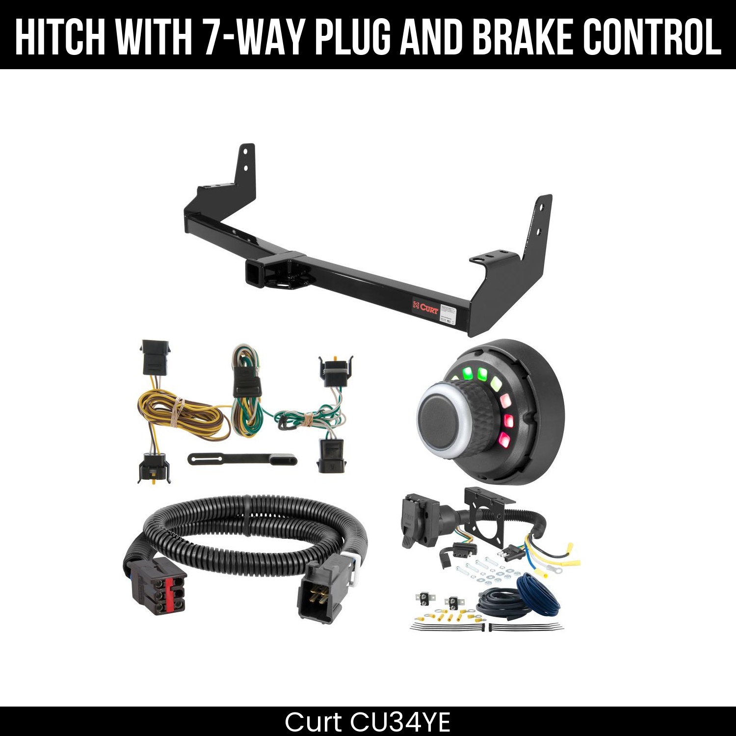 Trailer Hitch , 7-Way , Spectrum Brake Control