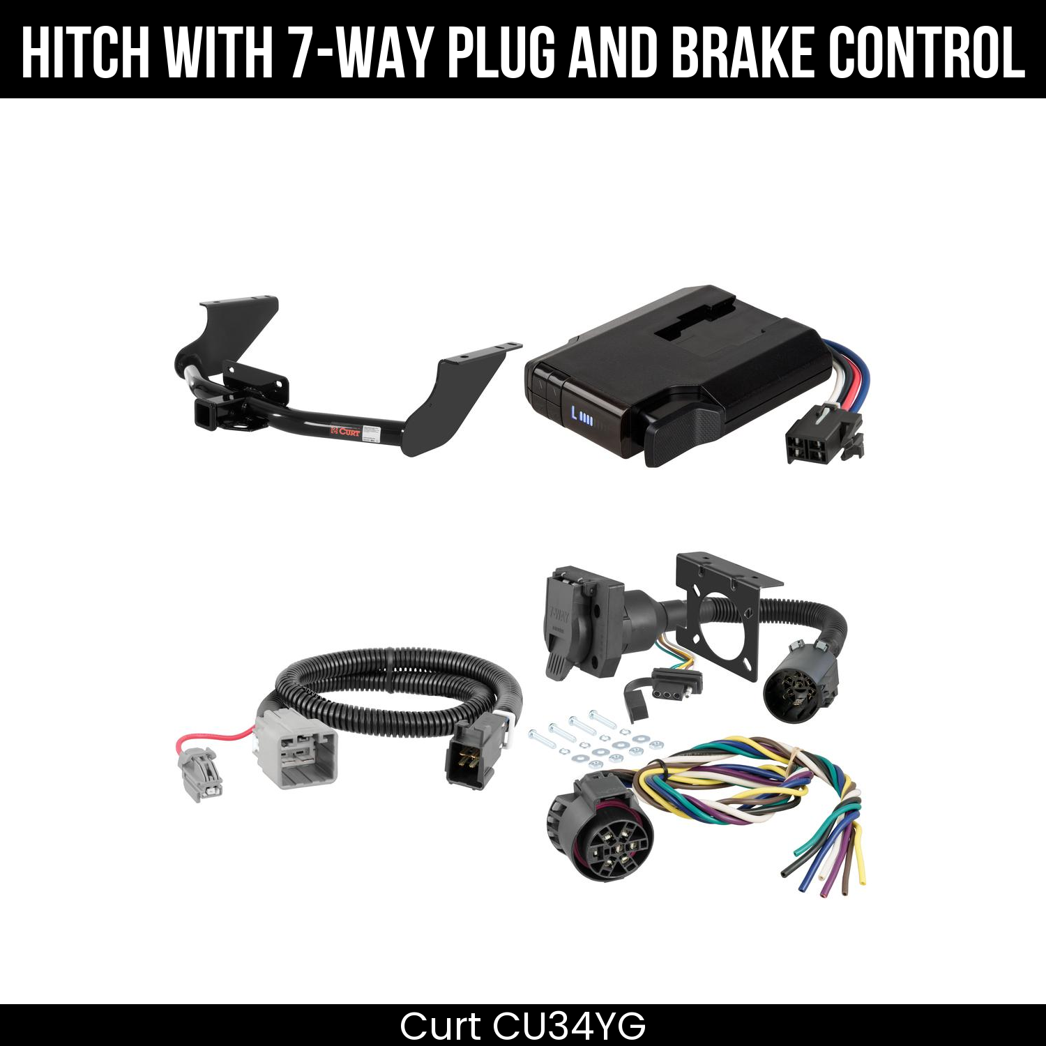 Trailer Hitch , 7-Way , Venturer Brake Control