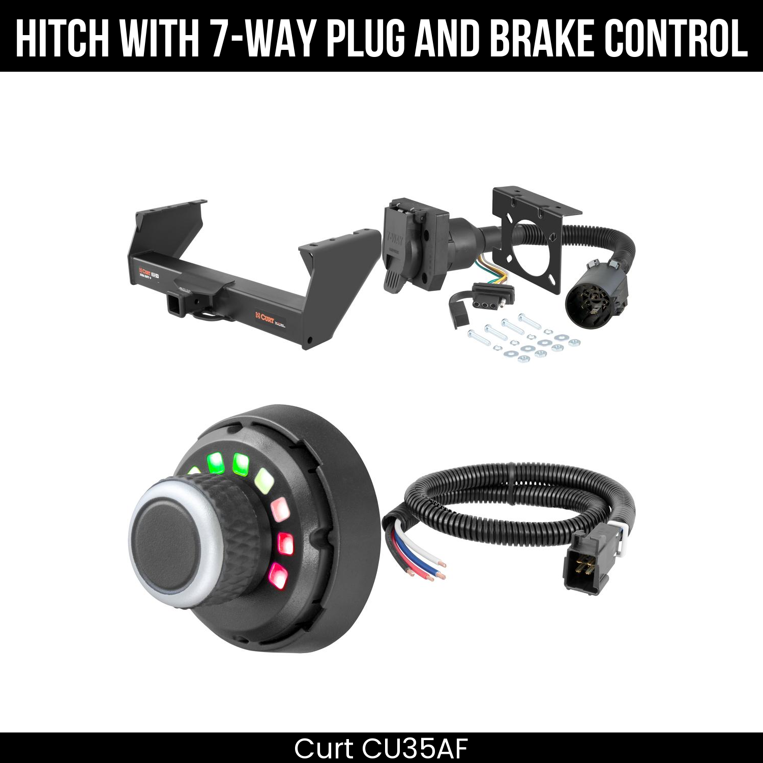 Trailer Hitch , 7-Way , Spectrum Brake Control