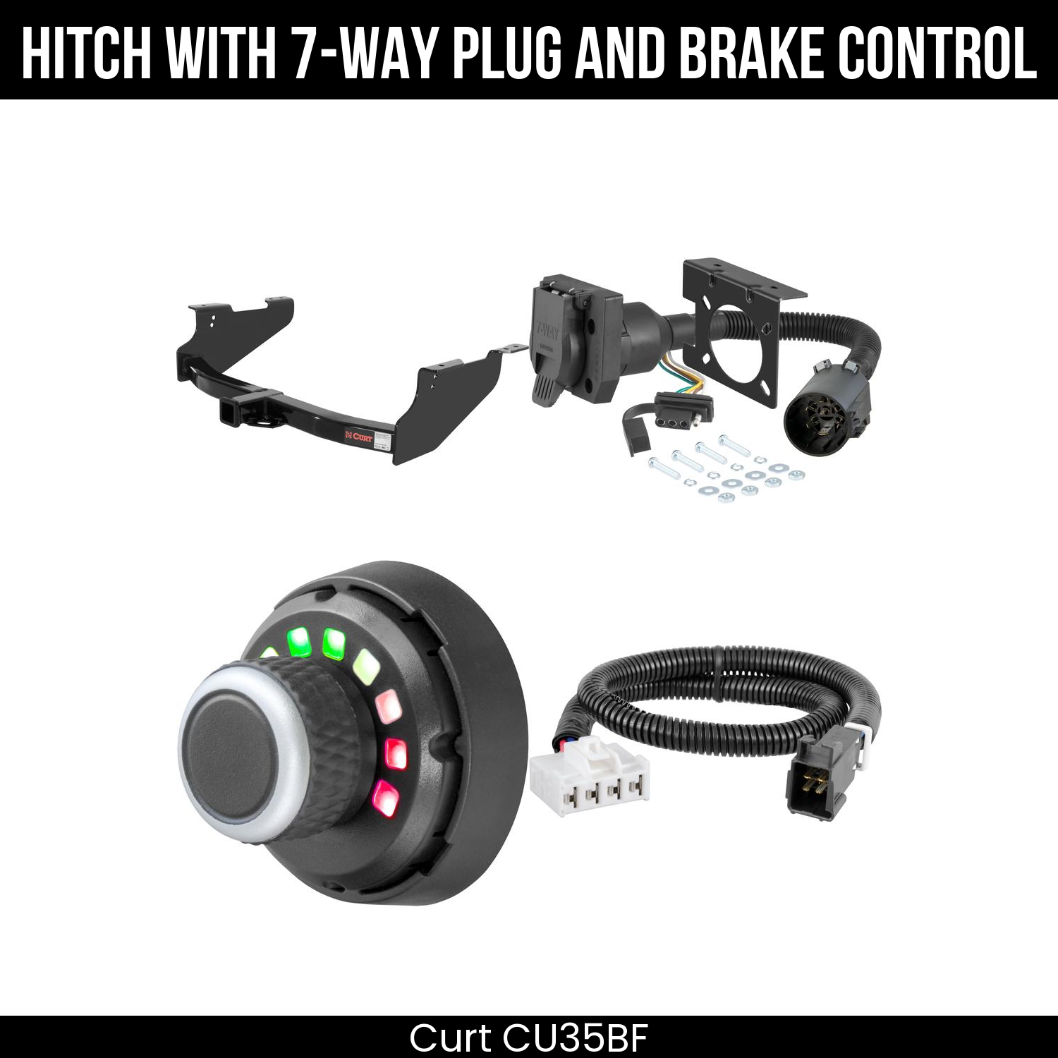 Trailer Hitch , 7-Way , Spectrum Brake Control