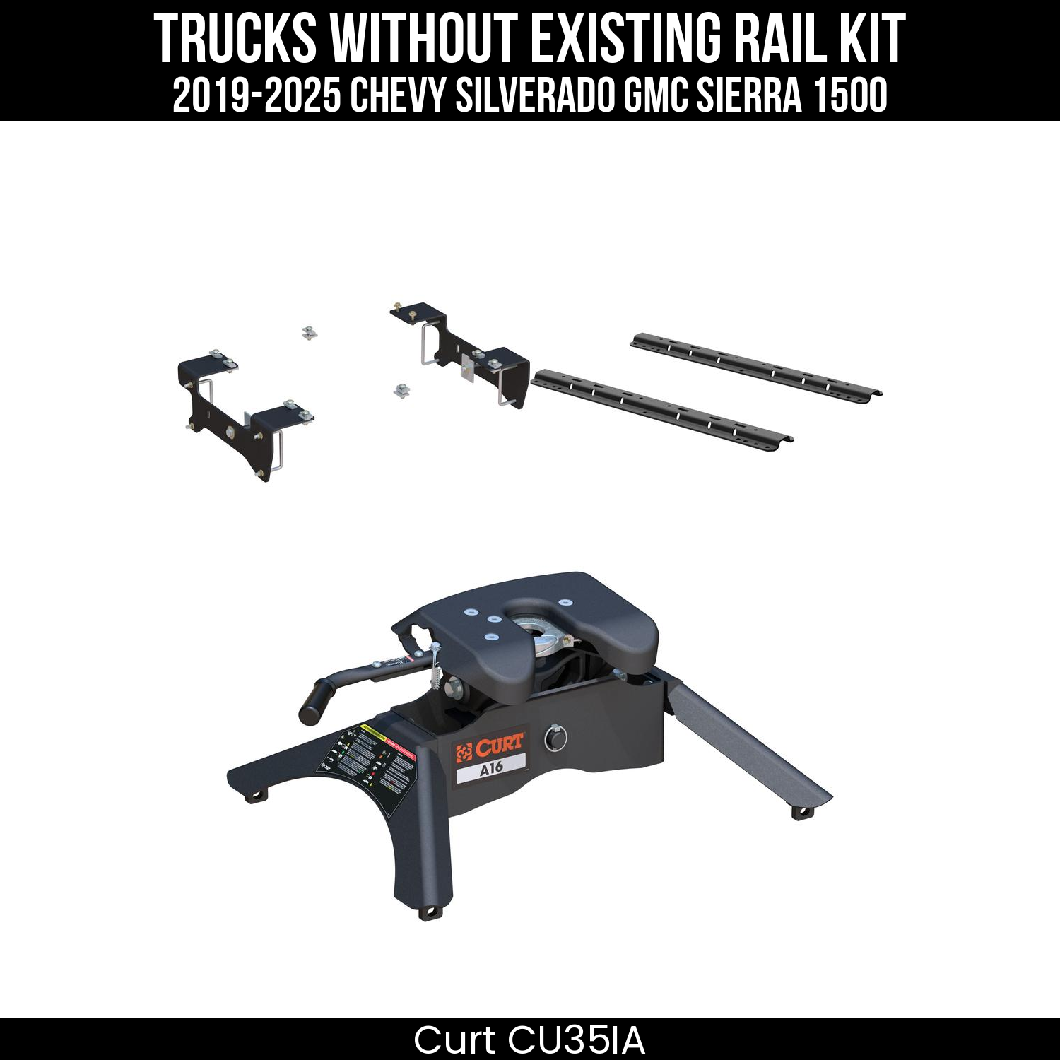 Custom 5th Wheel Brackets,Universal 5th Wheel Base Rails,A16 5th Wheel Hitch Head,Replacement 5th Wheel Legs