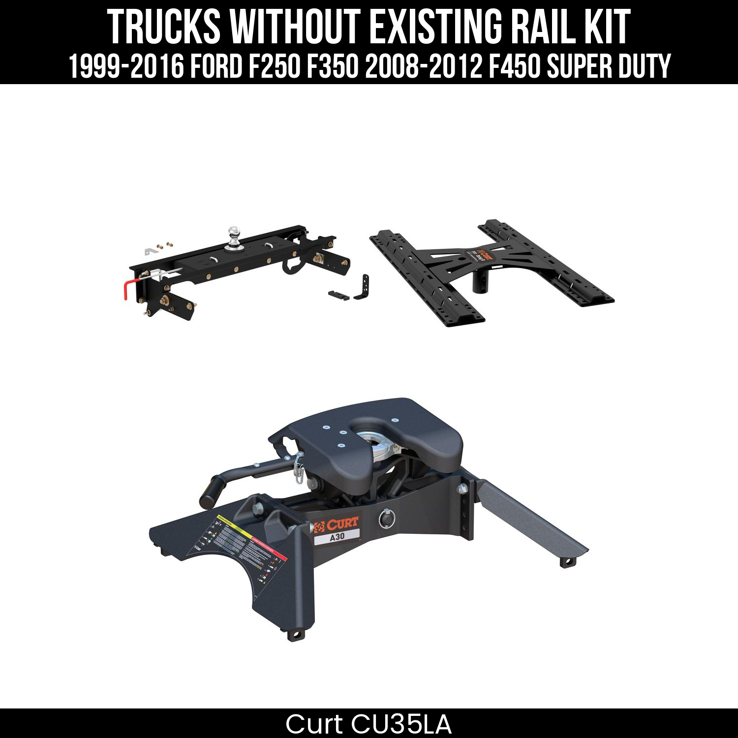 Under-Bed Gooseneck Install Brackets,Double Lock Gooseneck Hitch,X5 Gooseneck-5th Wheel Adapter,Replacement 5th Wheel Legs,A25 5th Wheel Hitch Head