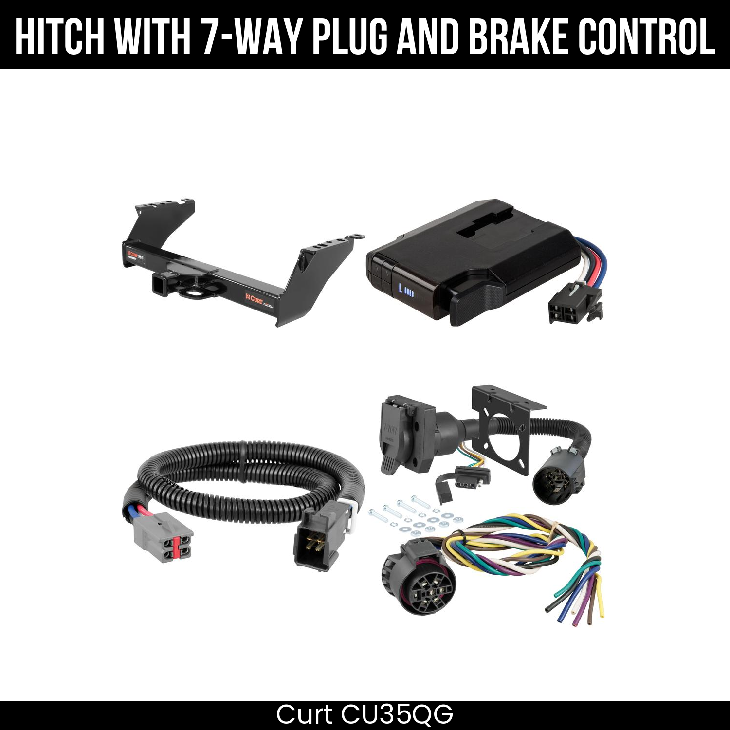 Trailer Hitch , 7-Way , Venturer Brake Control