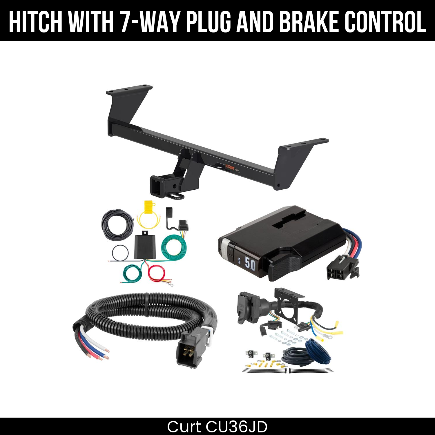 Trailer Hitch , 7-Way , TriFlex NEXT Brake Control