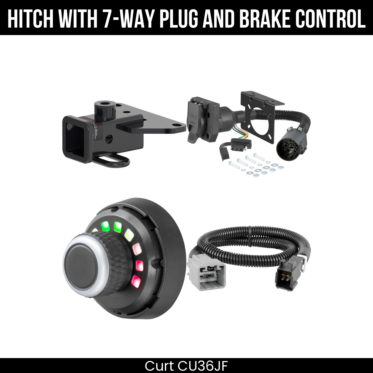 Trailer Hitch , 7-Way , Spectrum Brake Control