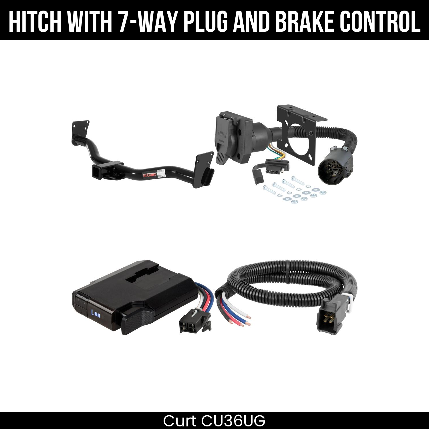 Trailer Hitch , 7-Way , Venturer Brake Control