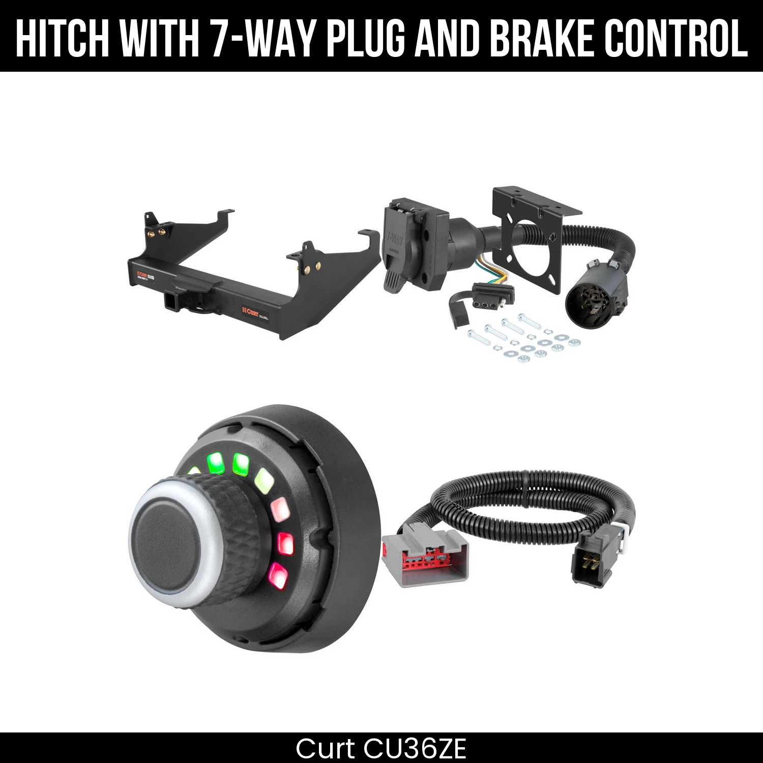 Trailer Hitch , 7-Way , Spectrum Brake Control