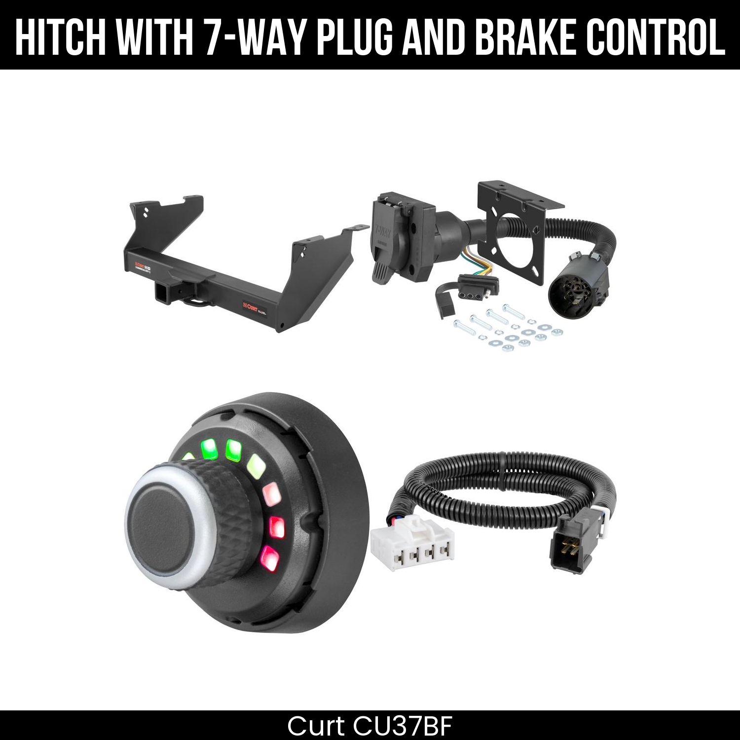 Trailer Hitch , 7-Way , Spectrum Brake Control