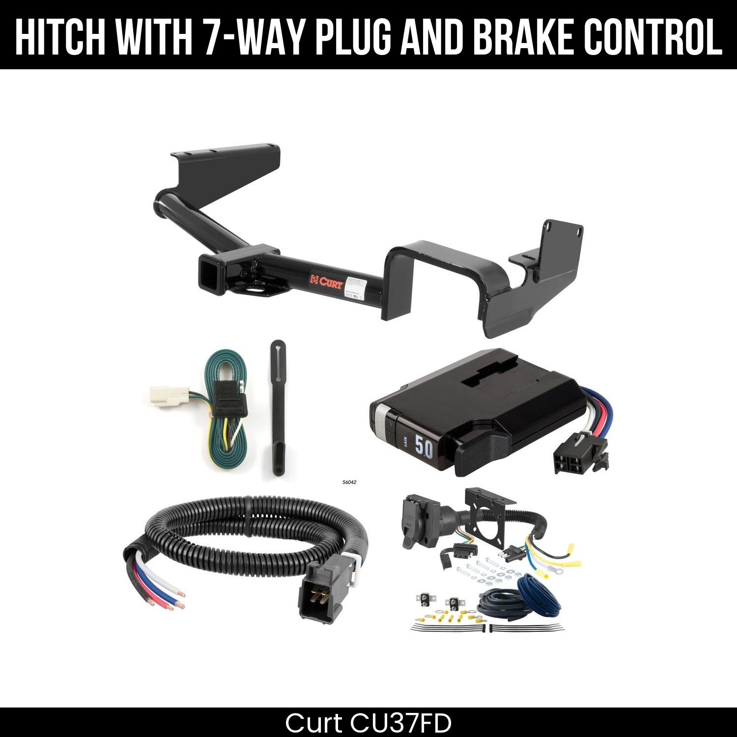 Trailer Hitch , 7-Way , TriFlex NEXT Brake Control