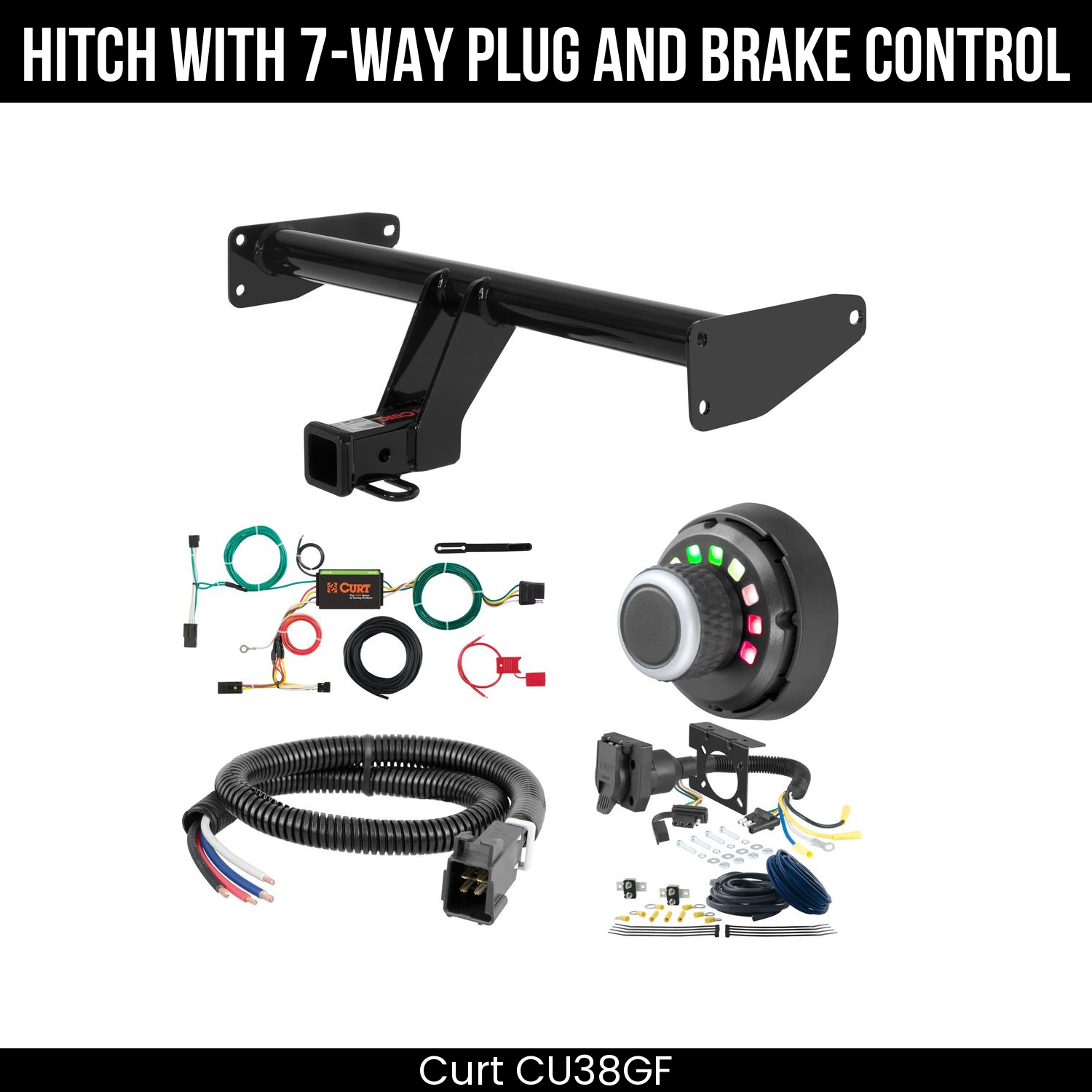 Trailer Hitch , 7-Way , Spectrum Brake Control
