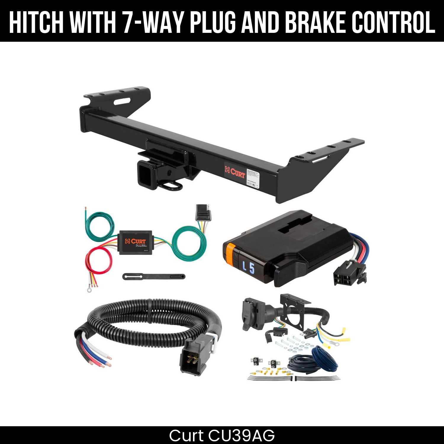 Trailer Hitch , 7-Way , Discovery Next Brake Control